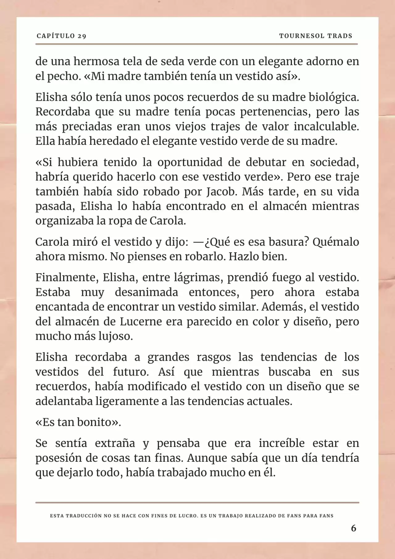 La Prometida Del Depredador (Novela) - Capítulo 29 - Página 7 - LectorTMOo