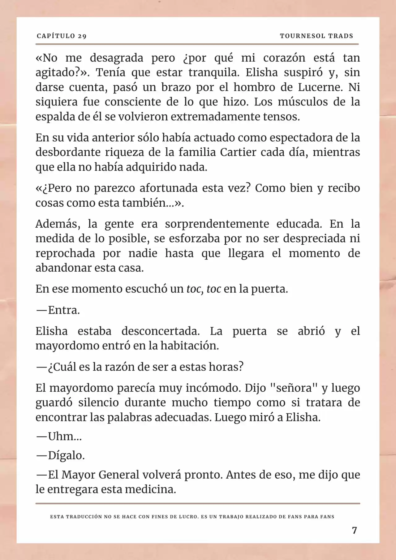 La Prometida Del Depredador (Novela) - Capítulo 29 - Página 8 - LectorTMOo