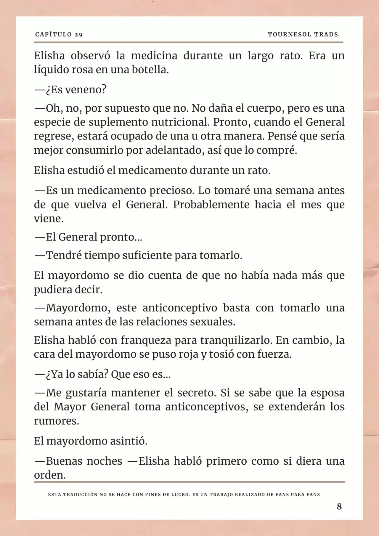 La Prometida Del Depredador (Novela) - Capítulo 29 - Página 9 - LectorTMOo