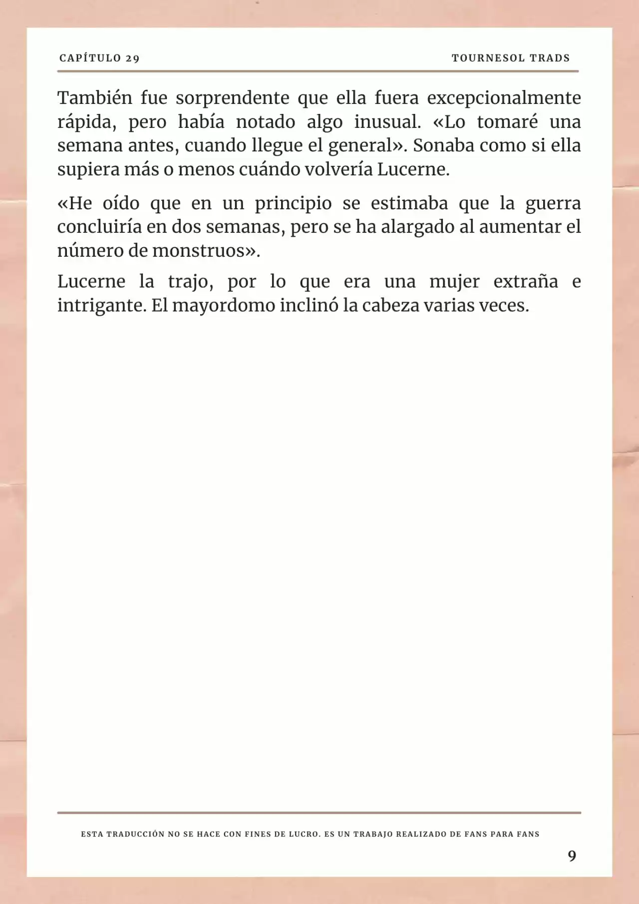 La Prometida Del Depredador (Novela) - Capítulo 29 - Página 10 - LectorTMOo