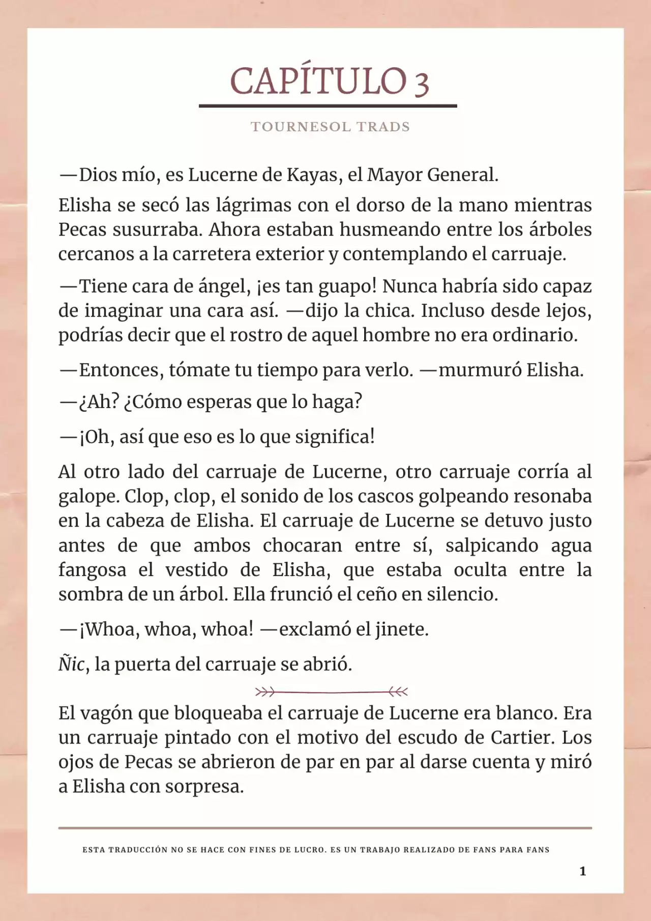 La Prometida Del Depredador (Novela) - Capítulo 3 - Página 2 - LectorTMOo