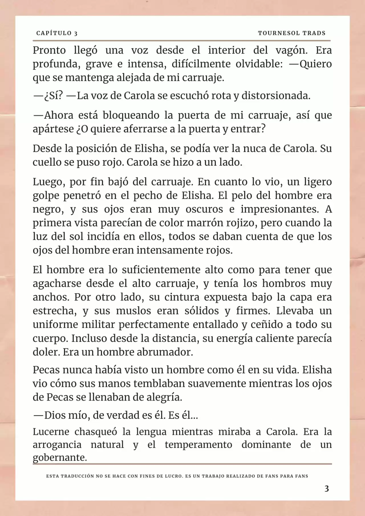 La Prometida Del Depredador (Novela) - Capítulo 3 - Página 4 - LectorTMOo