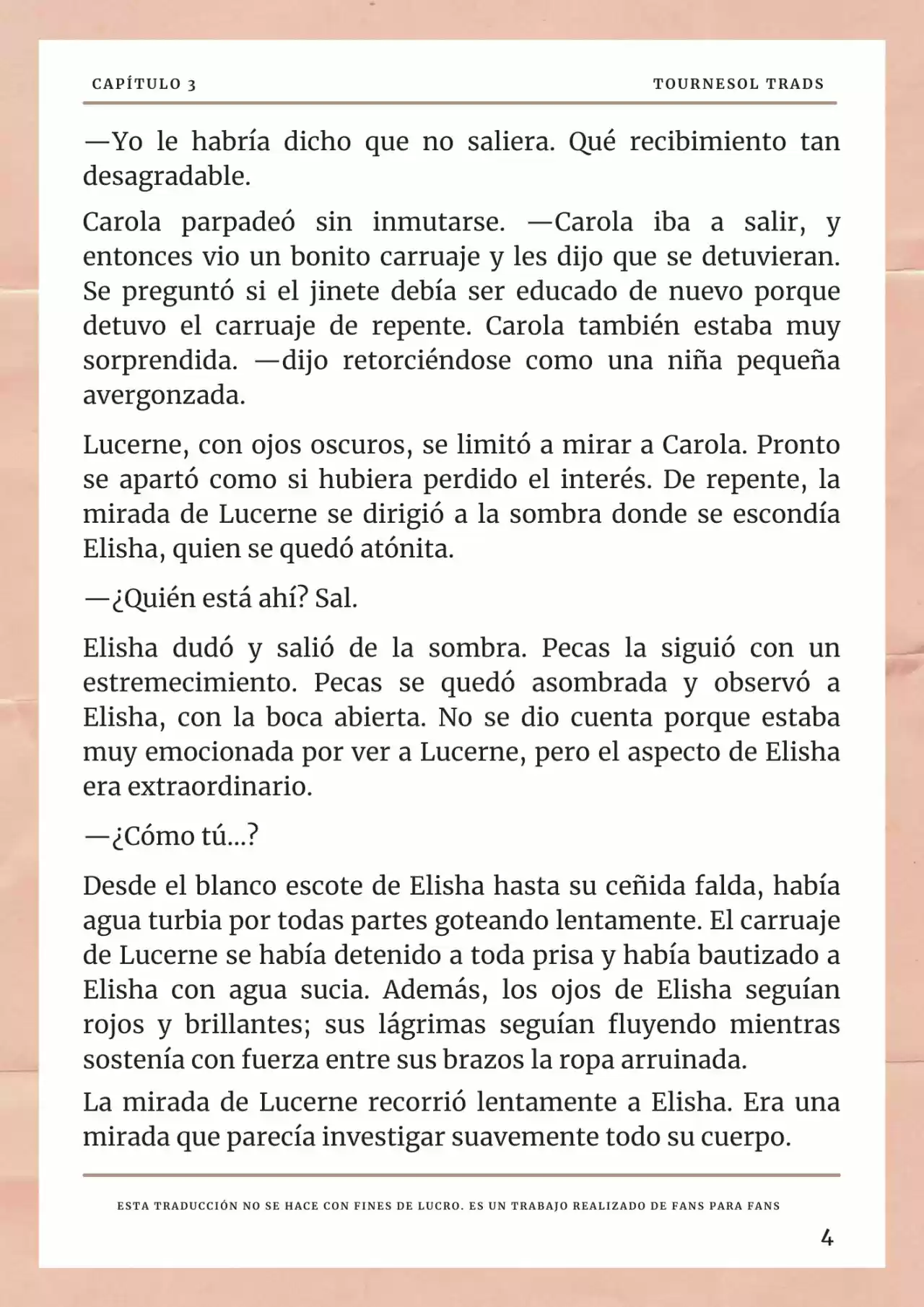 La Prometida Del Depredador (Novela) - Capítulo 3 - Página 5 - LectorTMOo