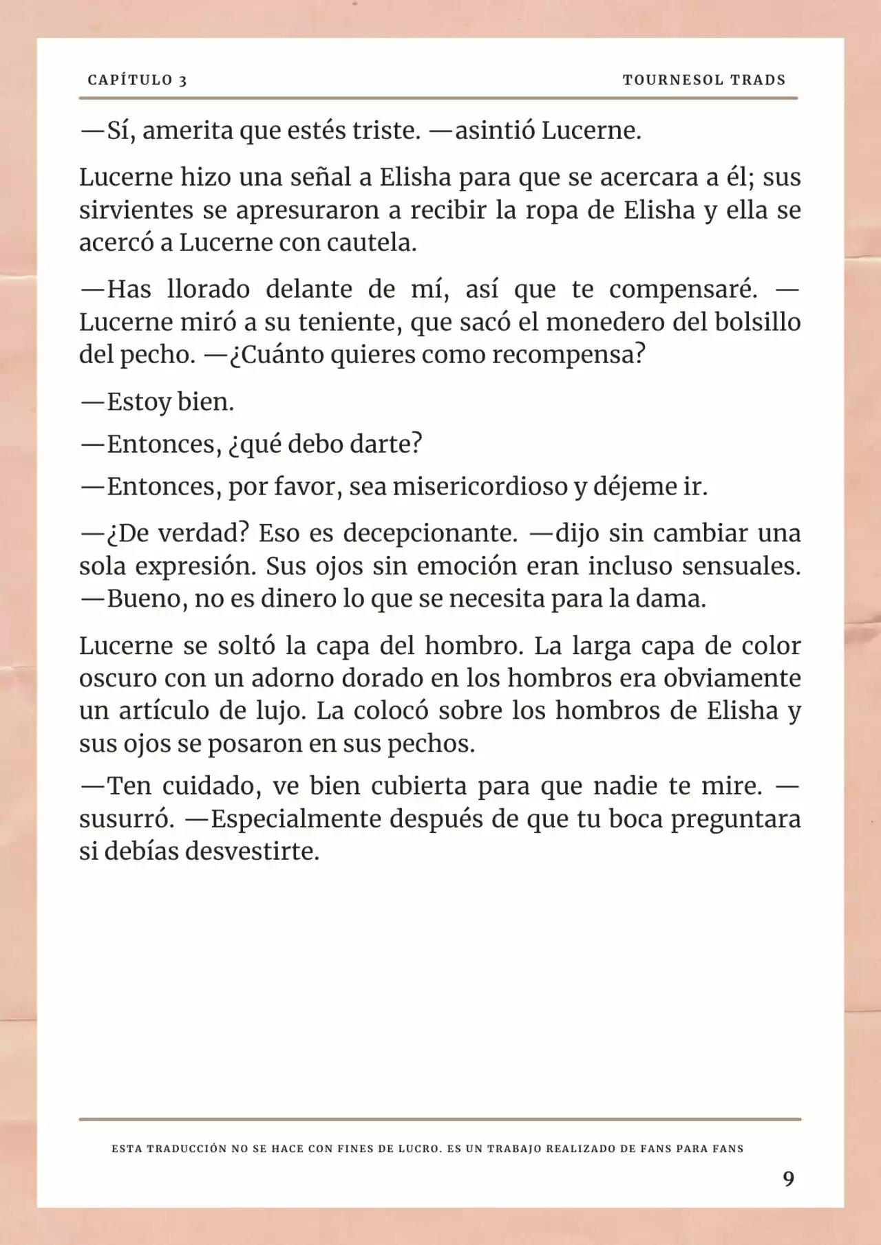 La Prometida Del Depredador (Novela) - Capítulo 3 - Página 10 - LectorTMOo