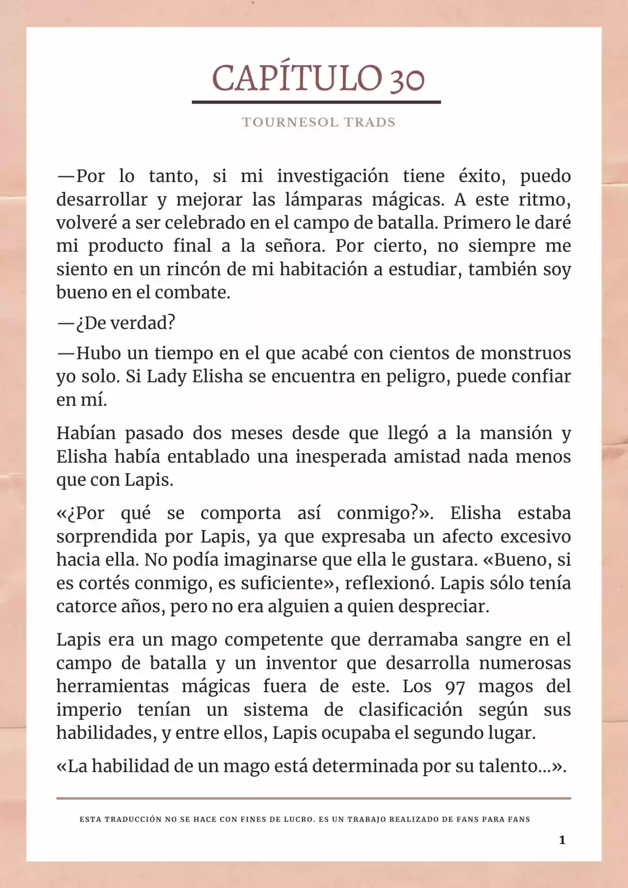 La Prometida Del Depredador (Novela) - Capítulo 30 - Página 2 - LectorTMOo