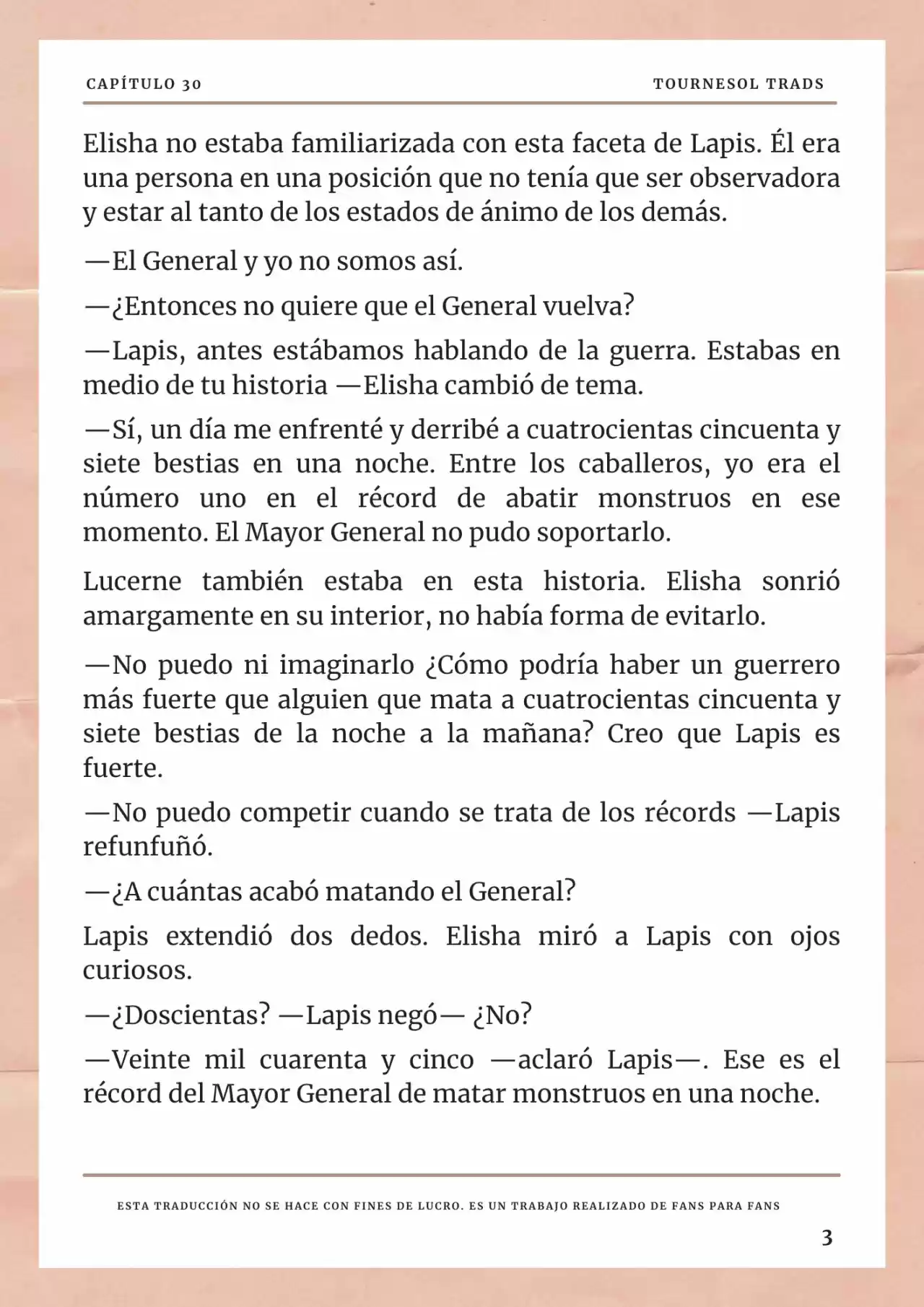La Prometida Del Depredador (Novela) - Capítulo 30 - Página 4 - LectorTMOo