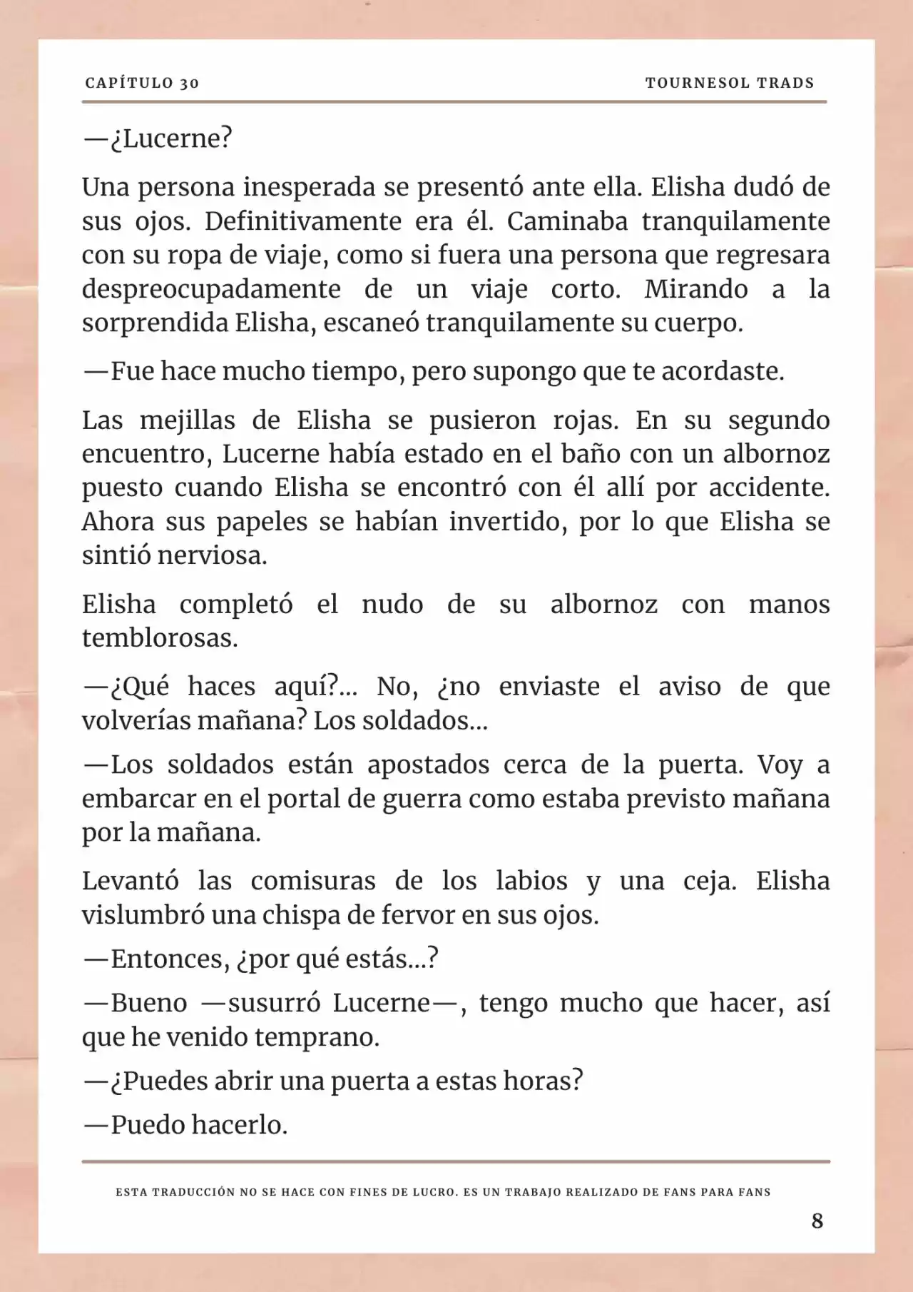 La Prometida Del Depredador (Novela) - Capítulo 30 - Página 9 - LectorTMOo