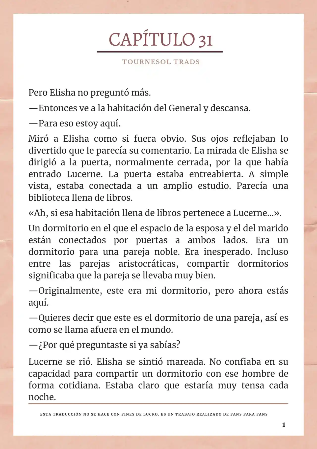 La Prometida Del Depredador (Novela) - Capítulo 31 - Página 2 - LectorTMOo