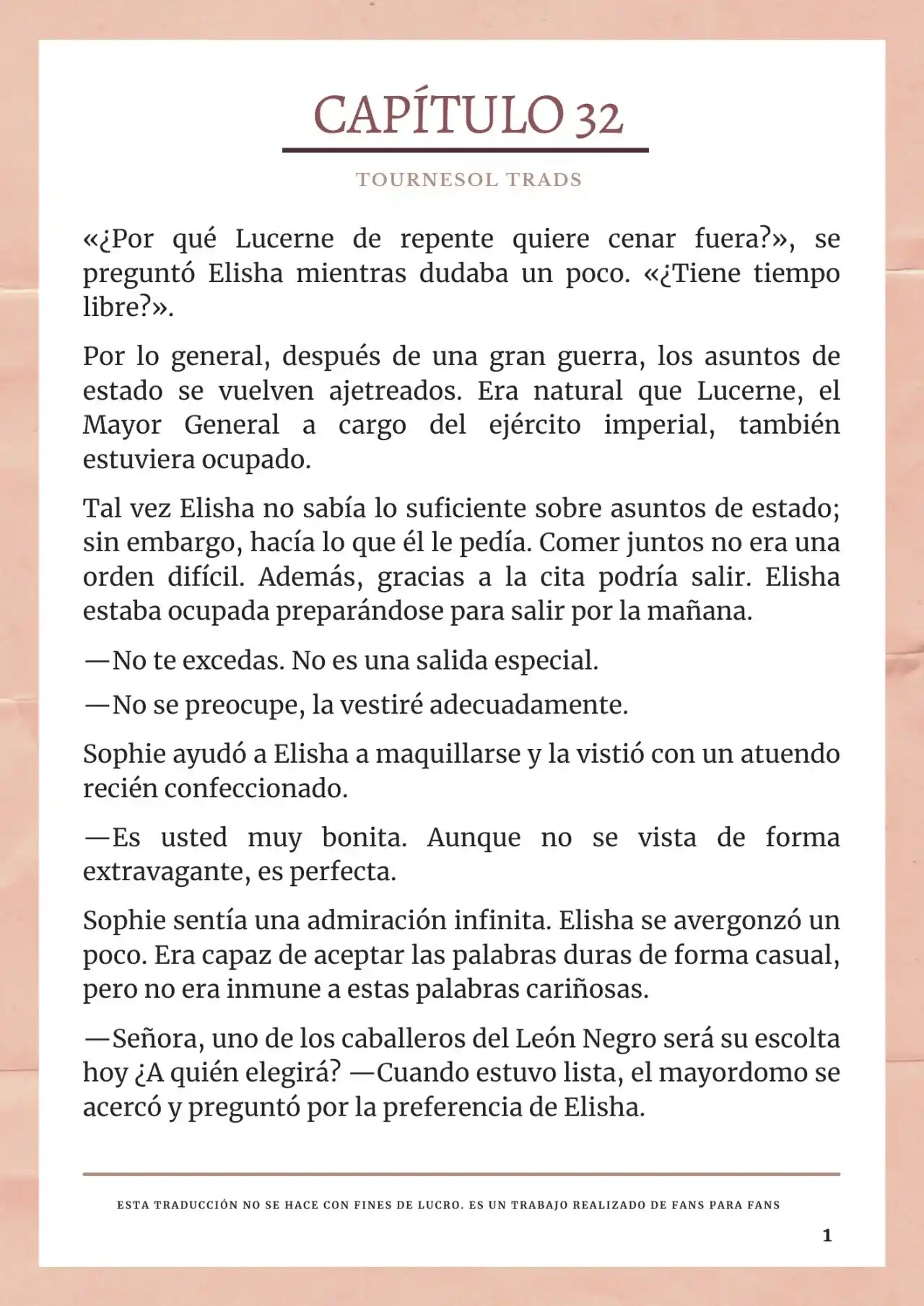La Prometida Del Depredador (Novela) - Capítulo 32 - Página 2 - LectorTMOo