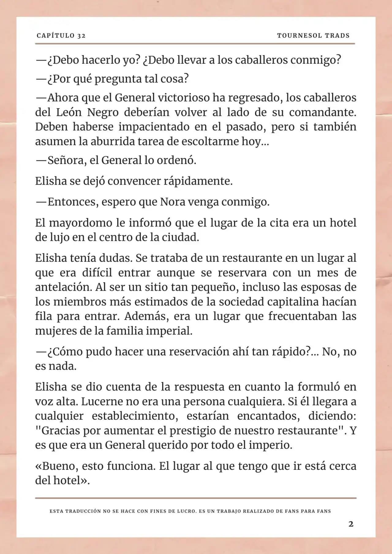 La Prometida Del Depredador (Novela) - Capítulo 32 - Página 3 - LectorTMOo