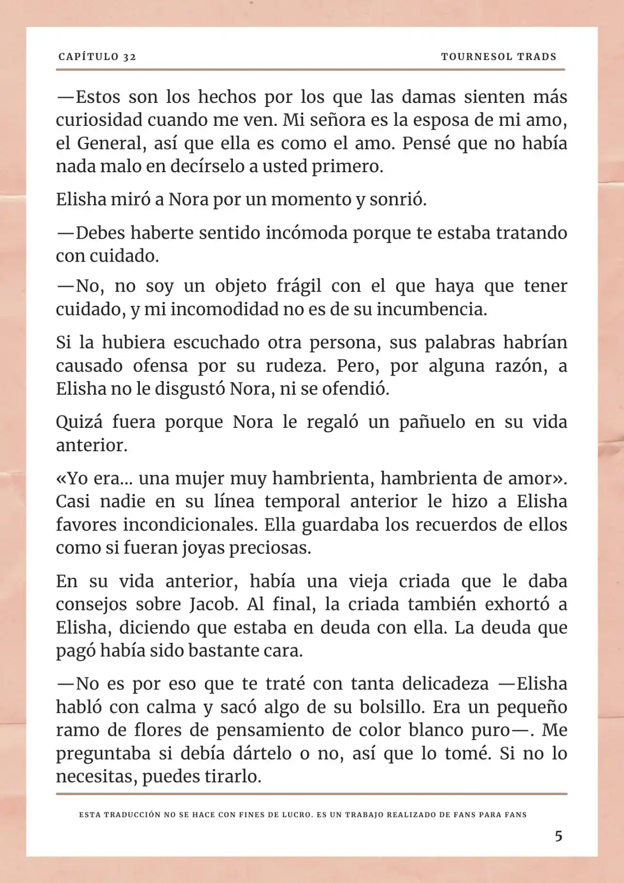 La Prometida Del Depredador (Novela) - Capítulo 32 - Página 6 - LectorTMOo