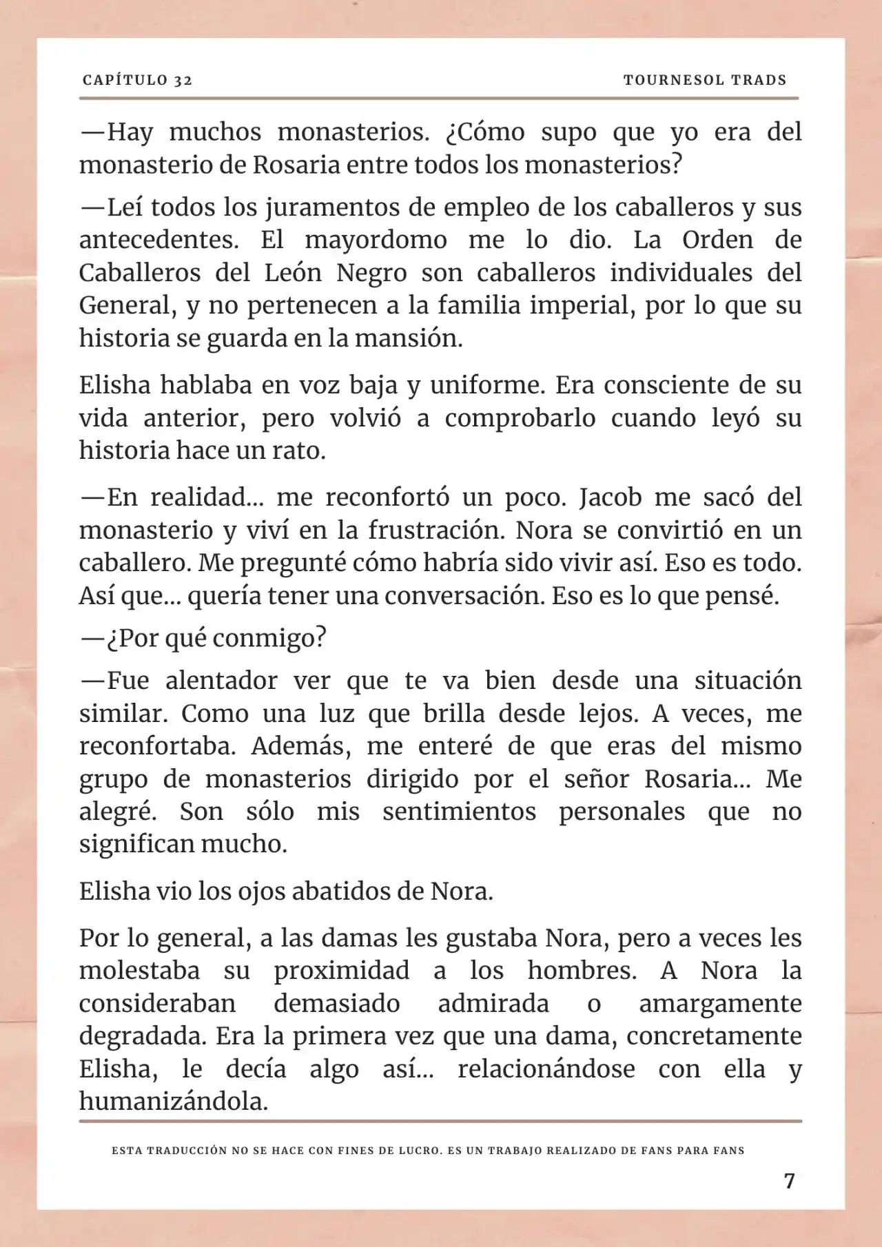 La Prometida Del Depredador (Novela) - Capítulo 32 - Página 8 - LectorTMOo
