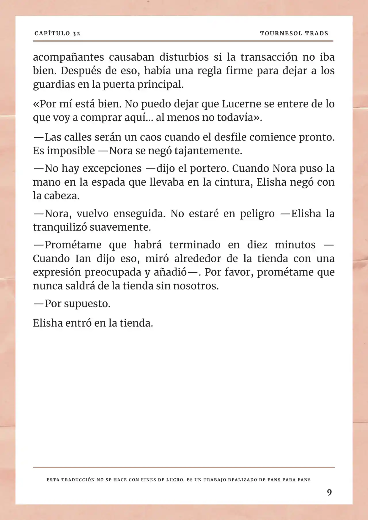 La Prometida Del Depredador (Novela) - Capítulo 32 - Página 10 - LectorTMOo