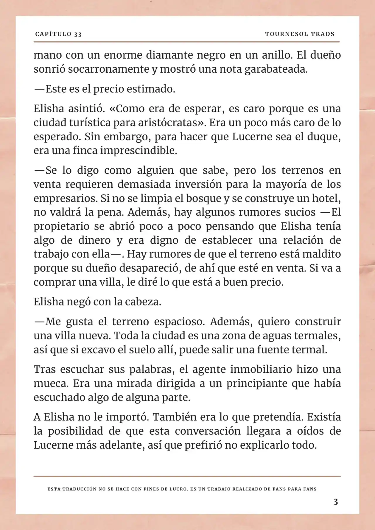 La Prometida Del Depredador (Novela) - Capítulo 33 - Página 4 - LectorTMOo