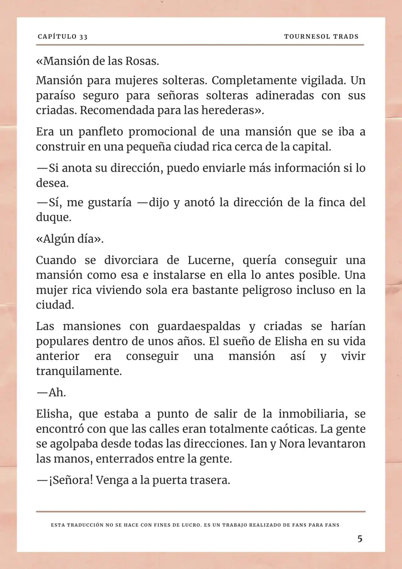 La Prometida Del Depredador (Novela) - Capítulo 33 - Página 6 - LectorTMOo
