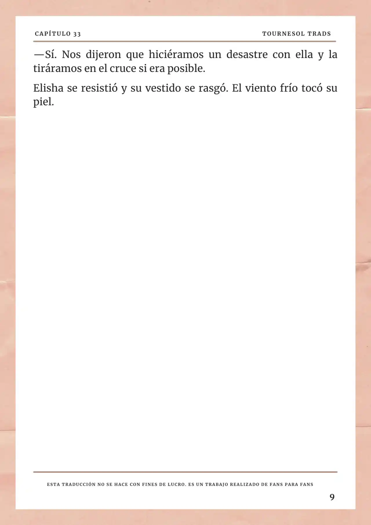 La Prometida Del Depredador (Novela) - Capítulo 33 - Página 10 - LectorTMOo