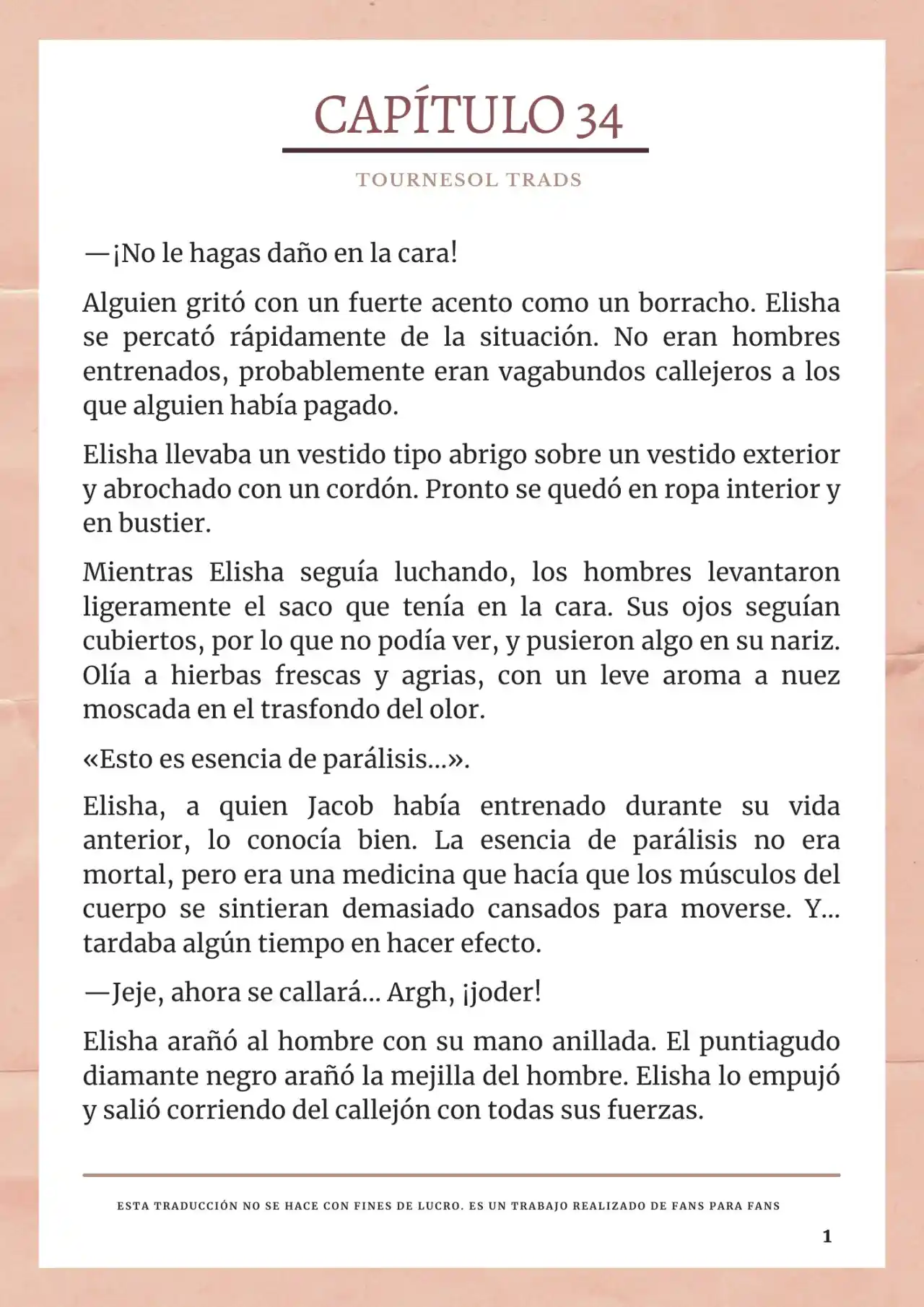 La Prometida Del Depredador (Novela) - Capítulo 34 - Página 2 - LectorTMOo
