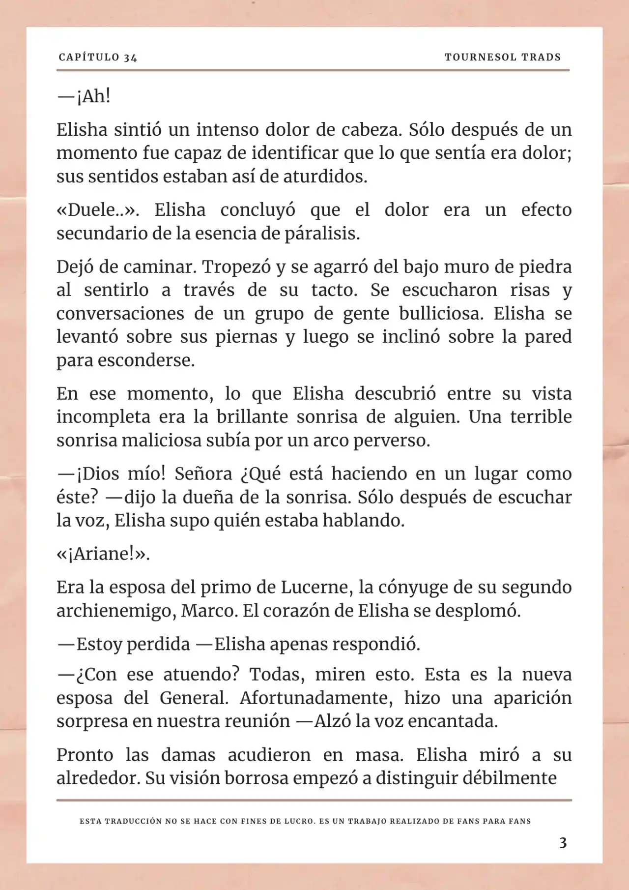 La Prometida Del Depredador (Novela) - Capítulo 34 - Página 4 - LectorTMOo