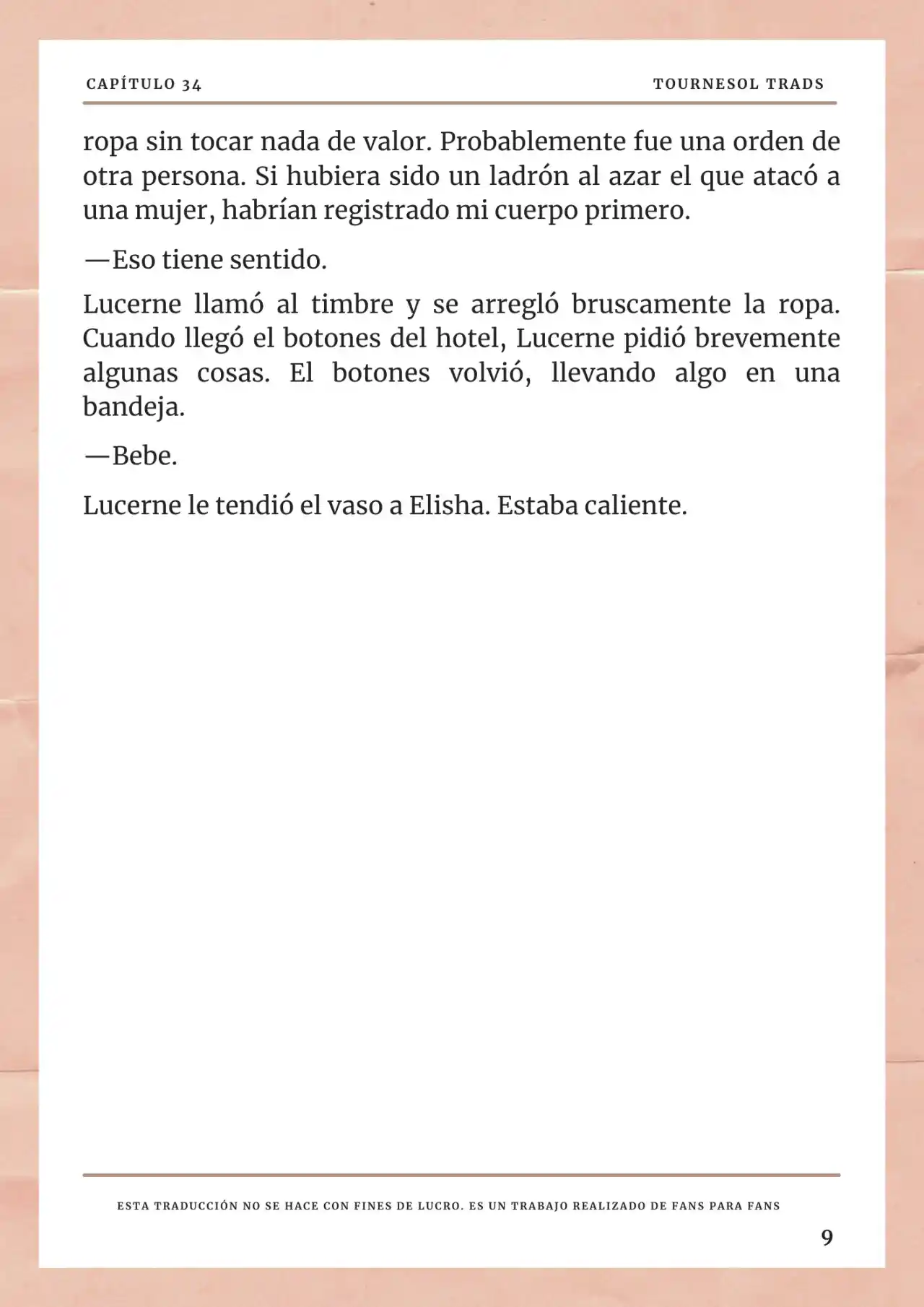 La Prometida Del Depredador (Novela) - Capítulo 34 - Página 10 - LectorTMOo