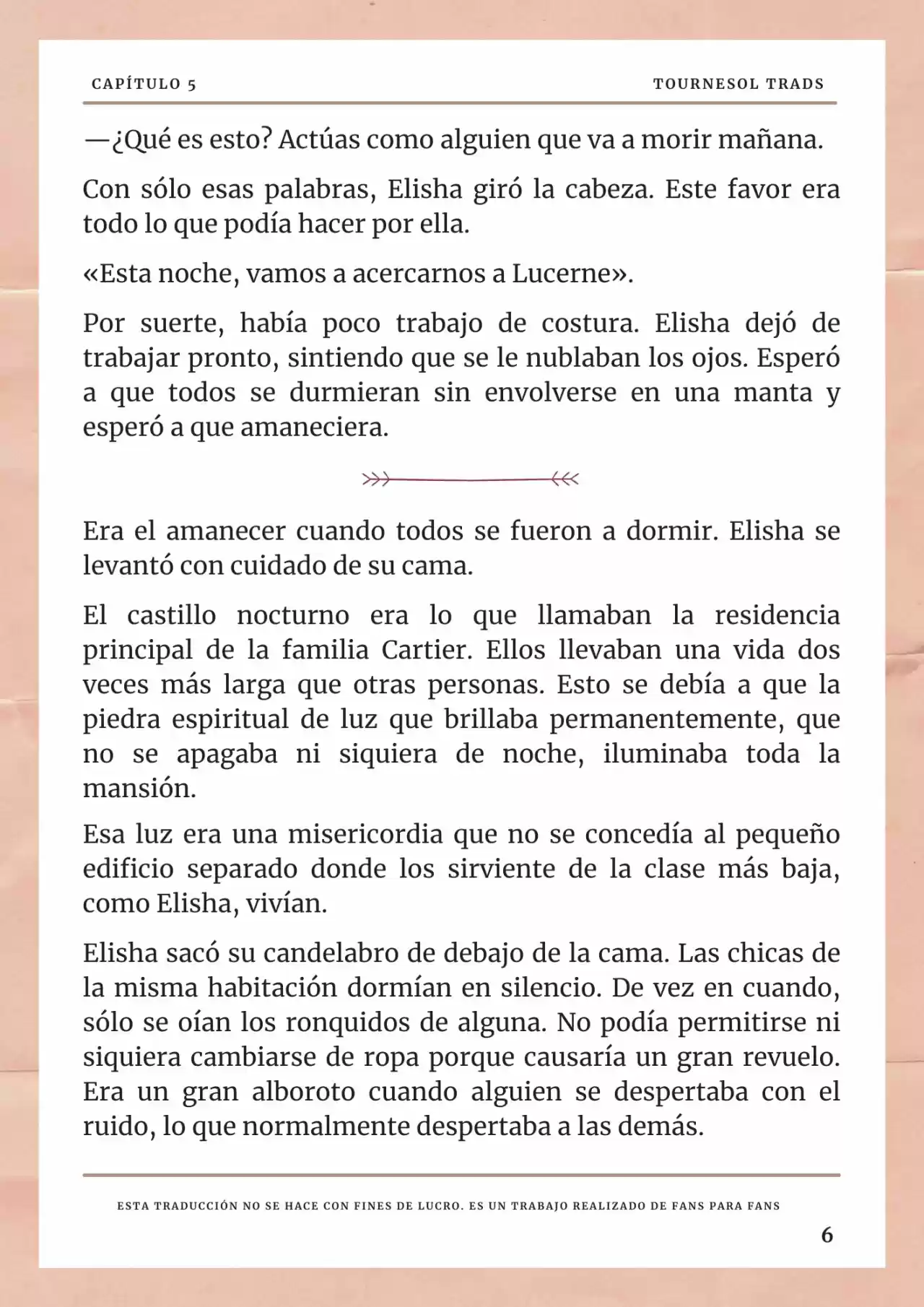 La Prometida Del Depredador (Novela) - Capítulo 5 - Página 7 - LectorTMOo