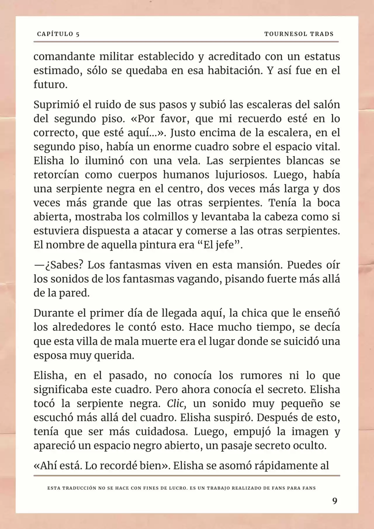 La Prometida Del Depredador (Novela) - Capítulo 5 - Página 10 - LectorTMOo
