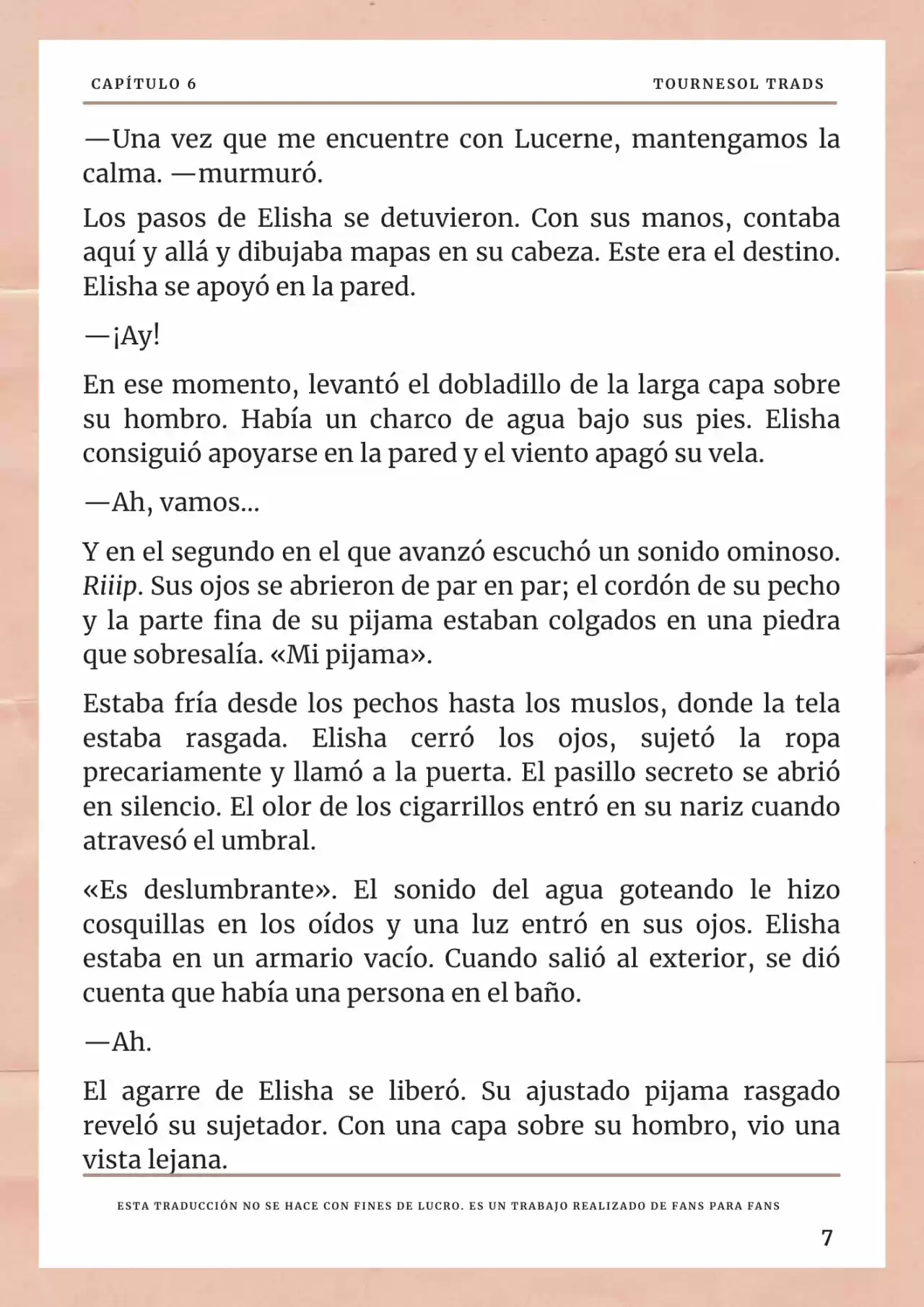 La Prometida Del Depredador (Novela) - Capítulo 6 - Página 8 - LectorTMOo