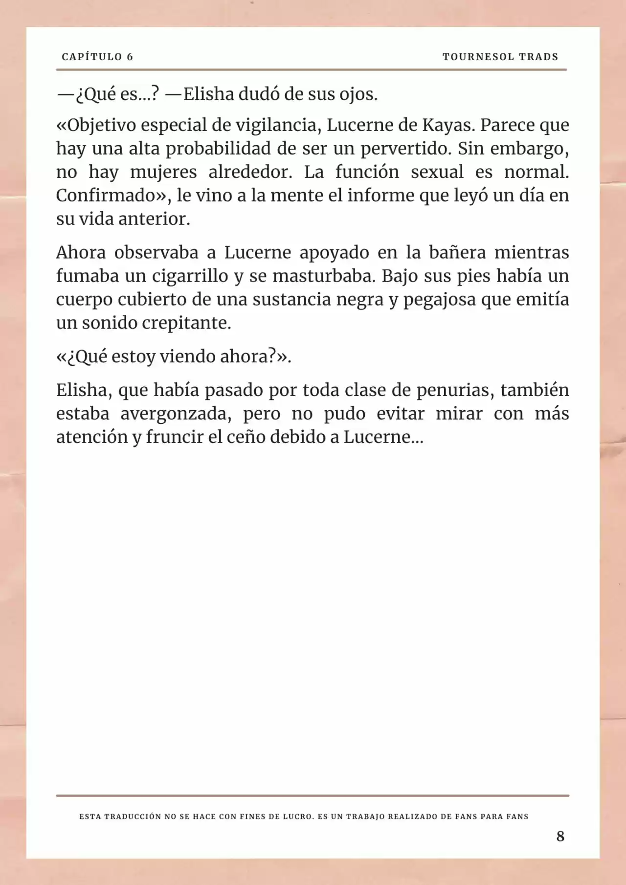 La Prometida Del Depredador (Novela) - Capítulo 6 - Página 9 - LectorTMOo