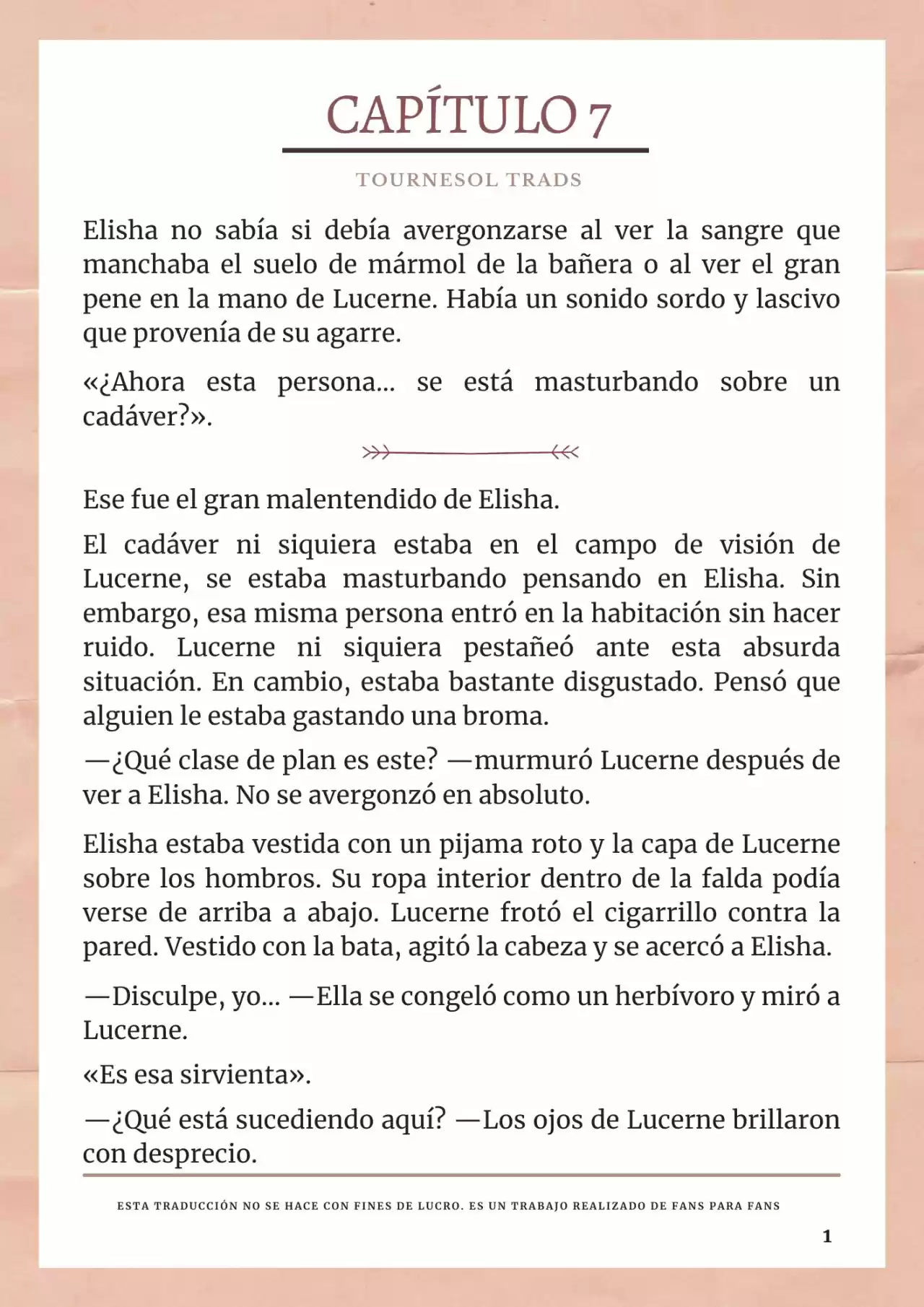 La Prometida Del Depredador (Novela) - Capítulo 7 - Página 2 - LectorTMOo