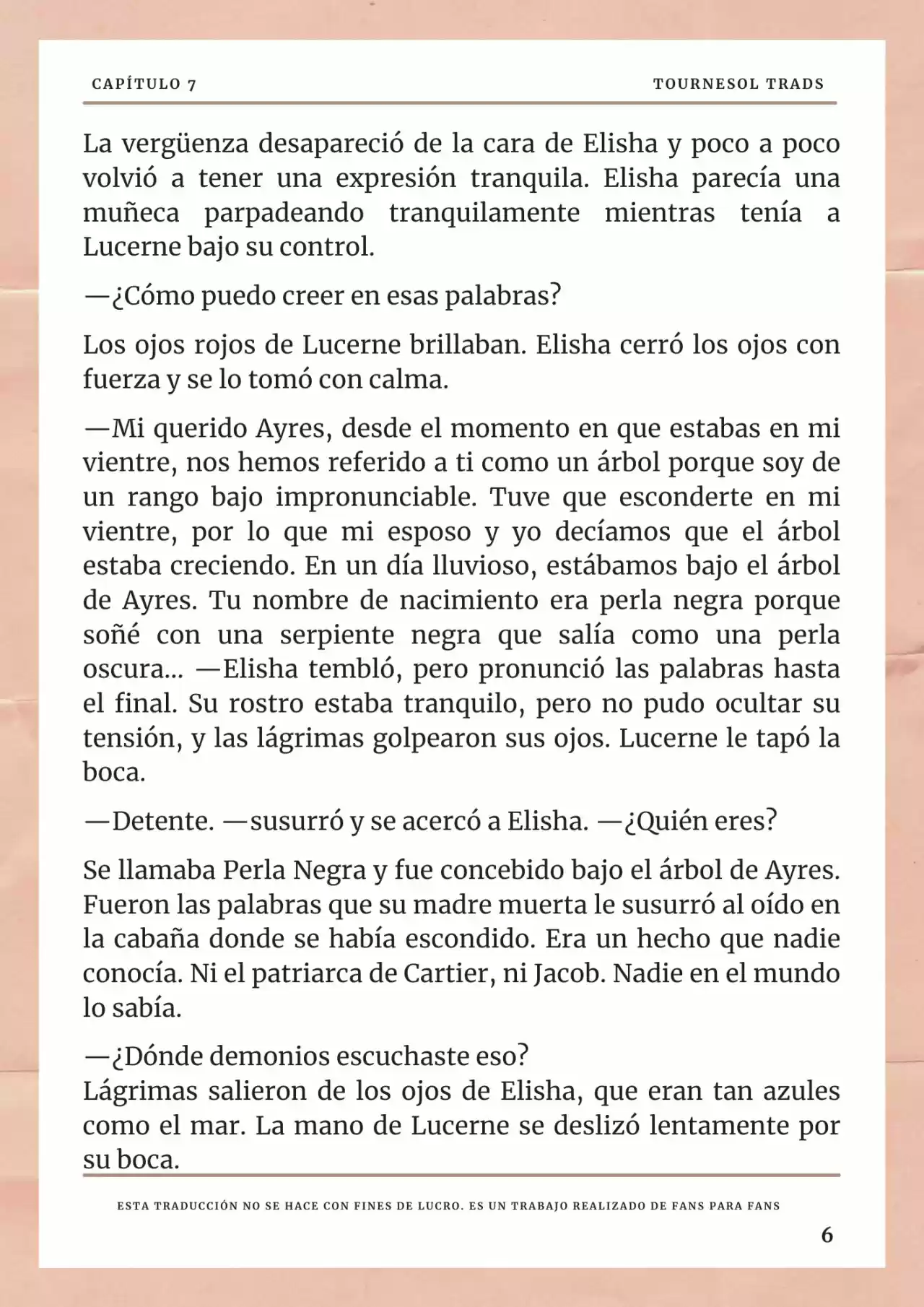 La Prometida Del Depredador (Novela) - Capítulo 7 - Página 7 - LectorTMOo