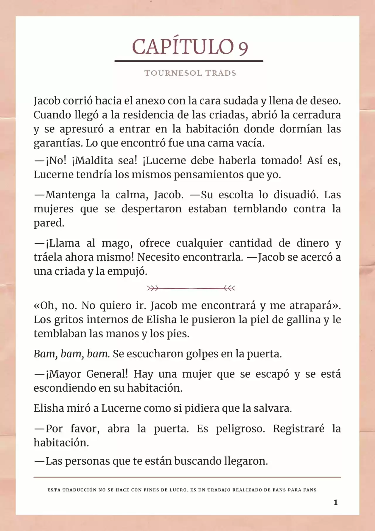 La Prometida Del Depredador (Novela) - Capítulo 9 - Página 2 - LectorTMOo