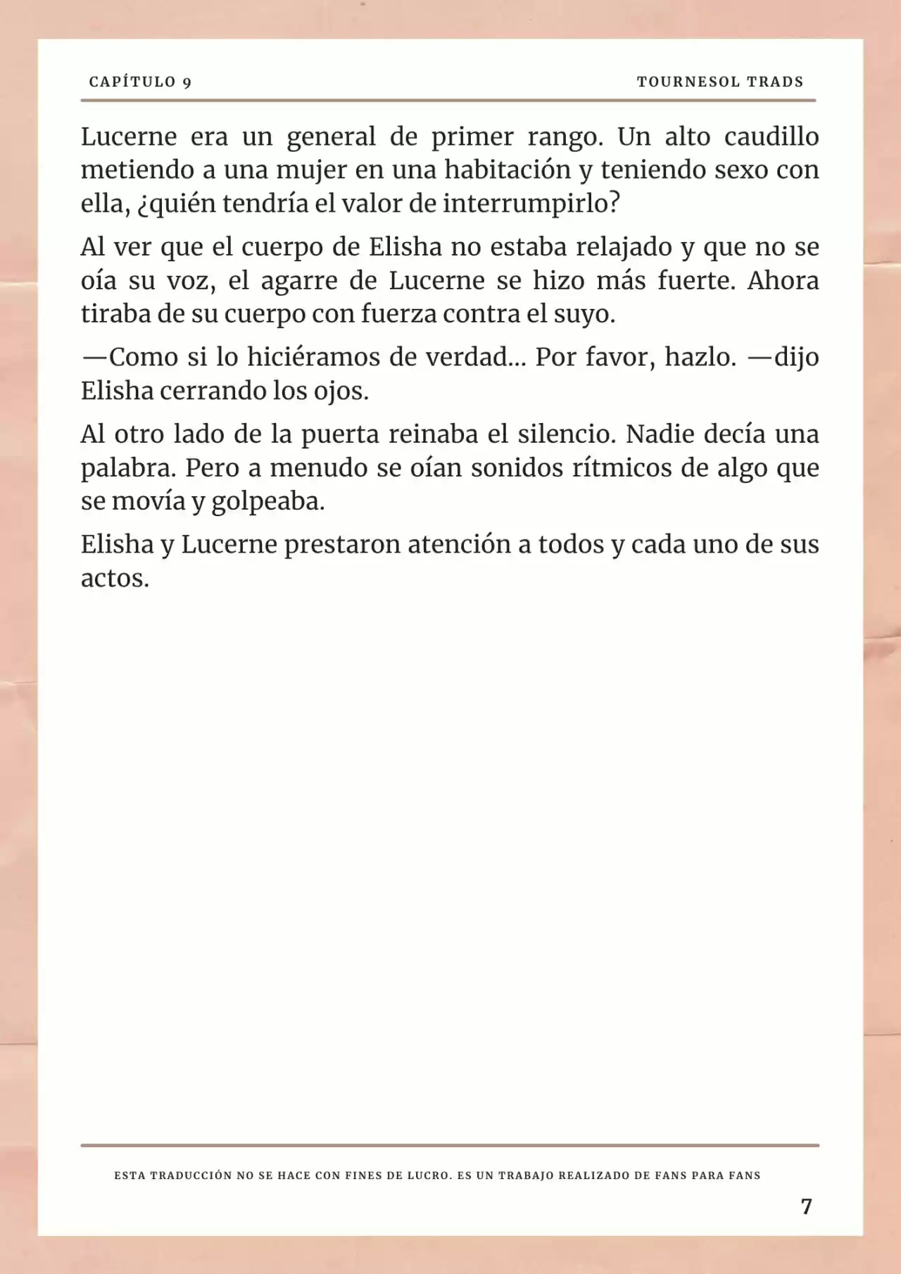 La Prometida Del Depredador (Novela) - Capítulo 9 - Página 8 - LectorTMOo