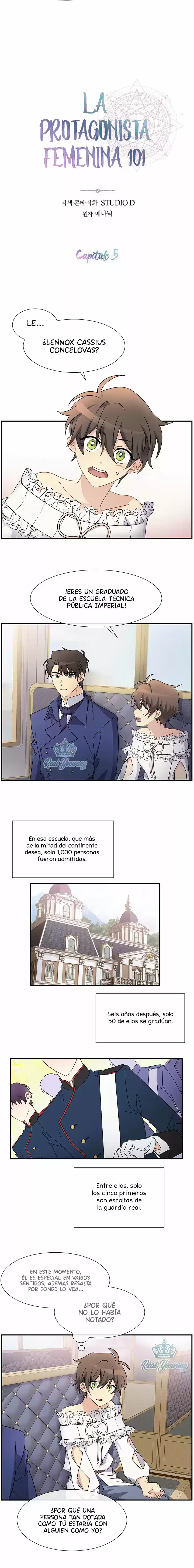 La Protagonista Femenina 101 - Capítulo 5 - Página 4 - LectorTMOo