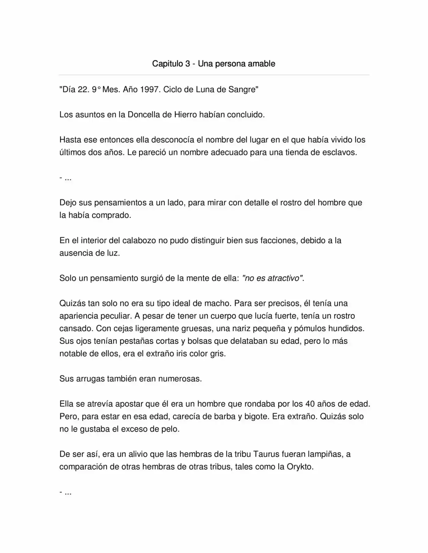 La Rapsodia De La Vaca Roja (Novela) - Capítulo 3 - Página 1 - LectorTMOo