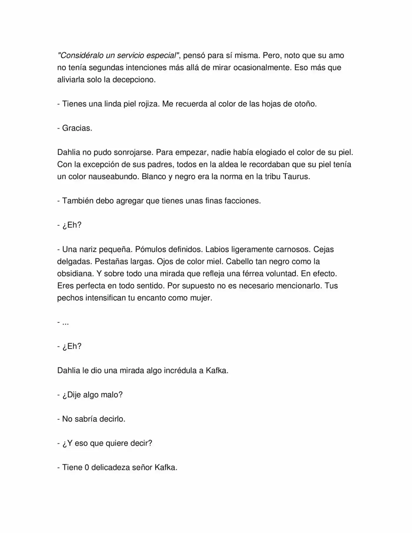 La Rapsodia De La Vaca Roja (Novela) - Capítulo 4 - Página 2 - LectorTMOo