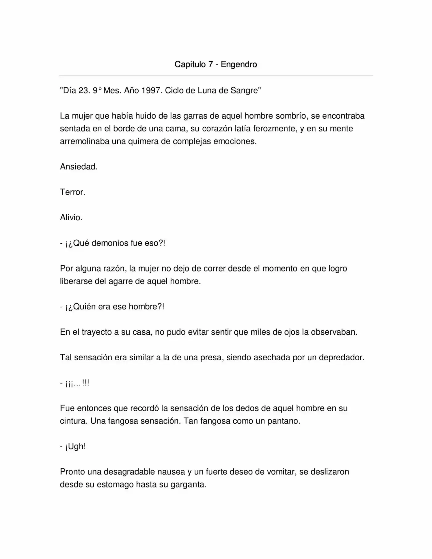 La Rapsodia De La Vaca Roja (Novela) - Capítulo 7 - Página 1 - LectorTMOo