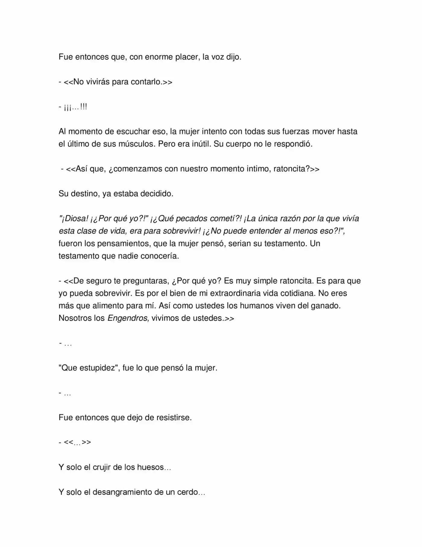 La Rapsodia De La Vaca Roja (Novela) - Capítulo 7 - Página 6 - LectorTMOo