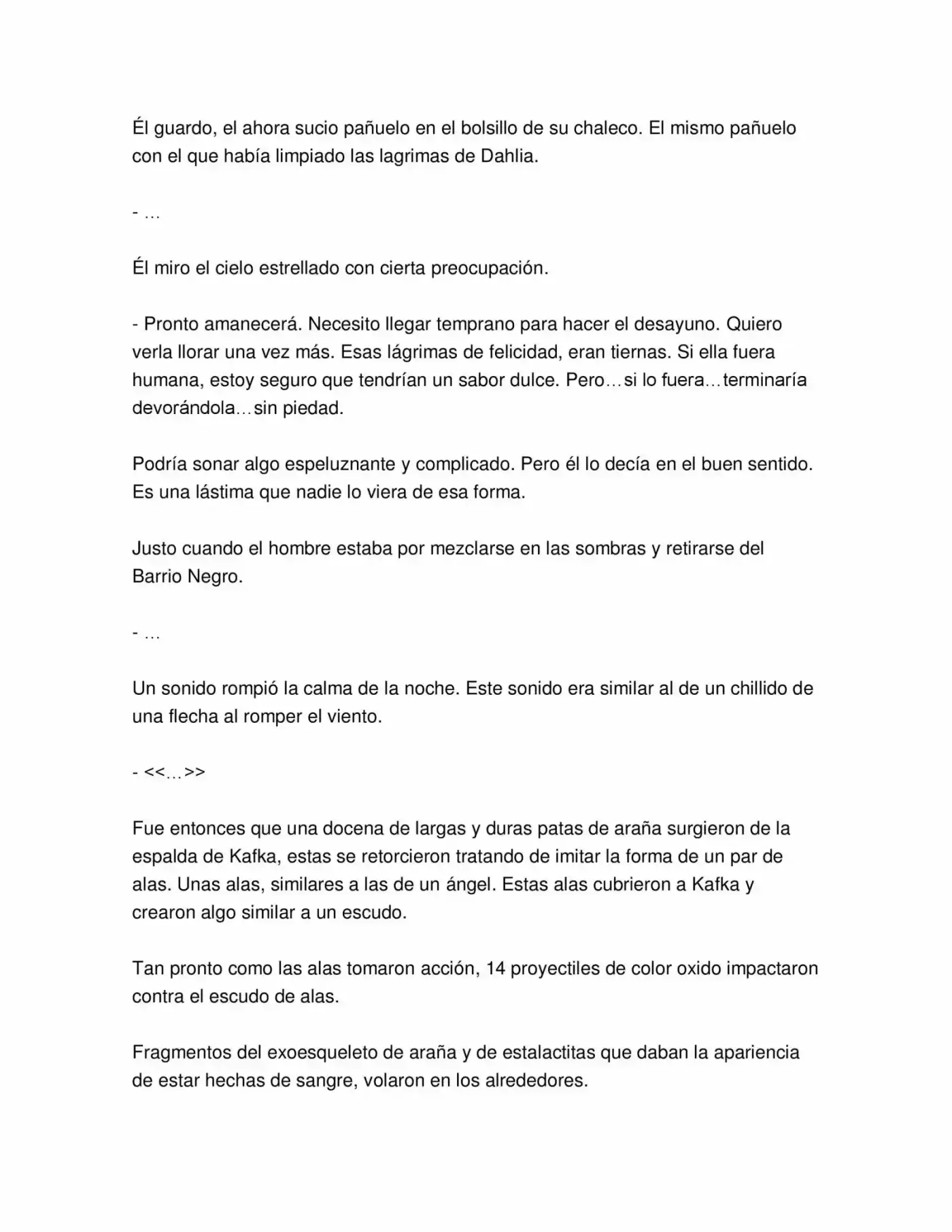 La Rapsodia De La Vaca Roja (Novela) - Capítulo 8 - Página 4 - LectorTMOo