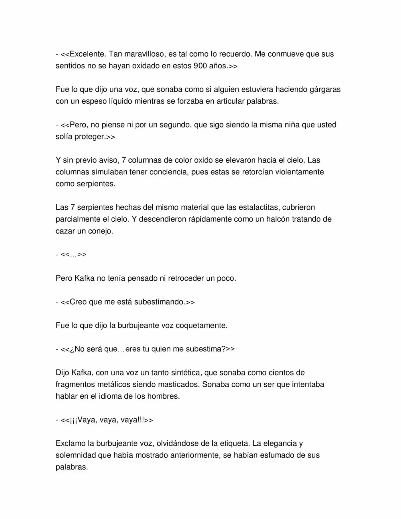 La Rapsodia De La Vaca Roja (Novela) - Capítulo 8 - Página 5 - LectorTMOo