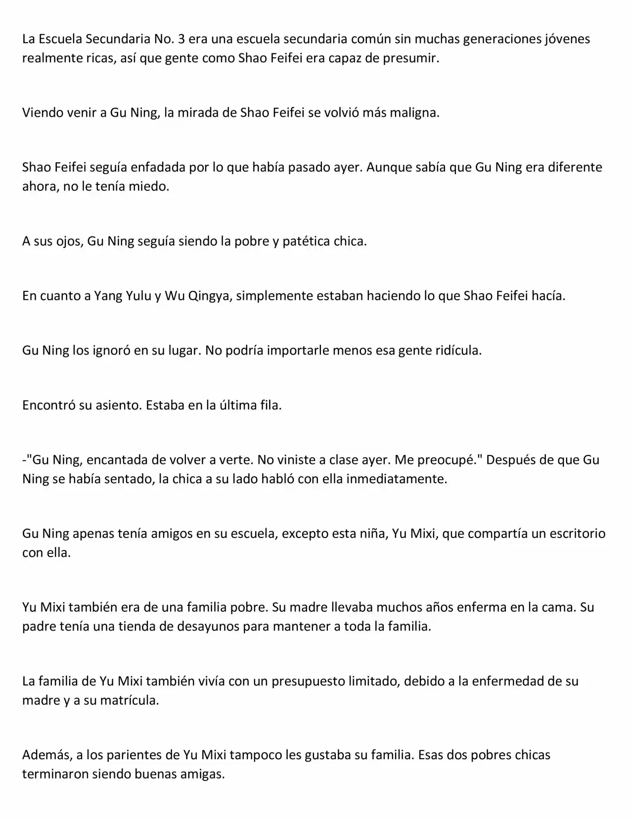 LA REENCARNACIÓN DE LA MUJER EMPRESARIA ESCOLAR. (Novela) - Capítulo 14 - Página 4 - LectorTMOo