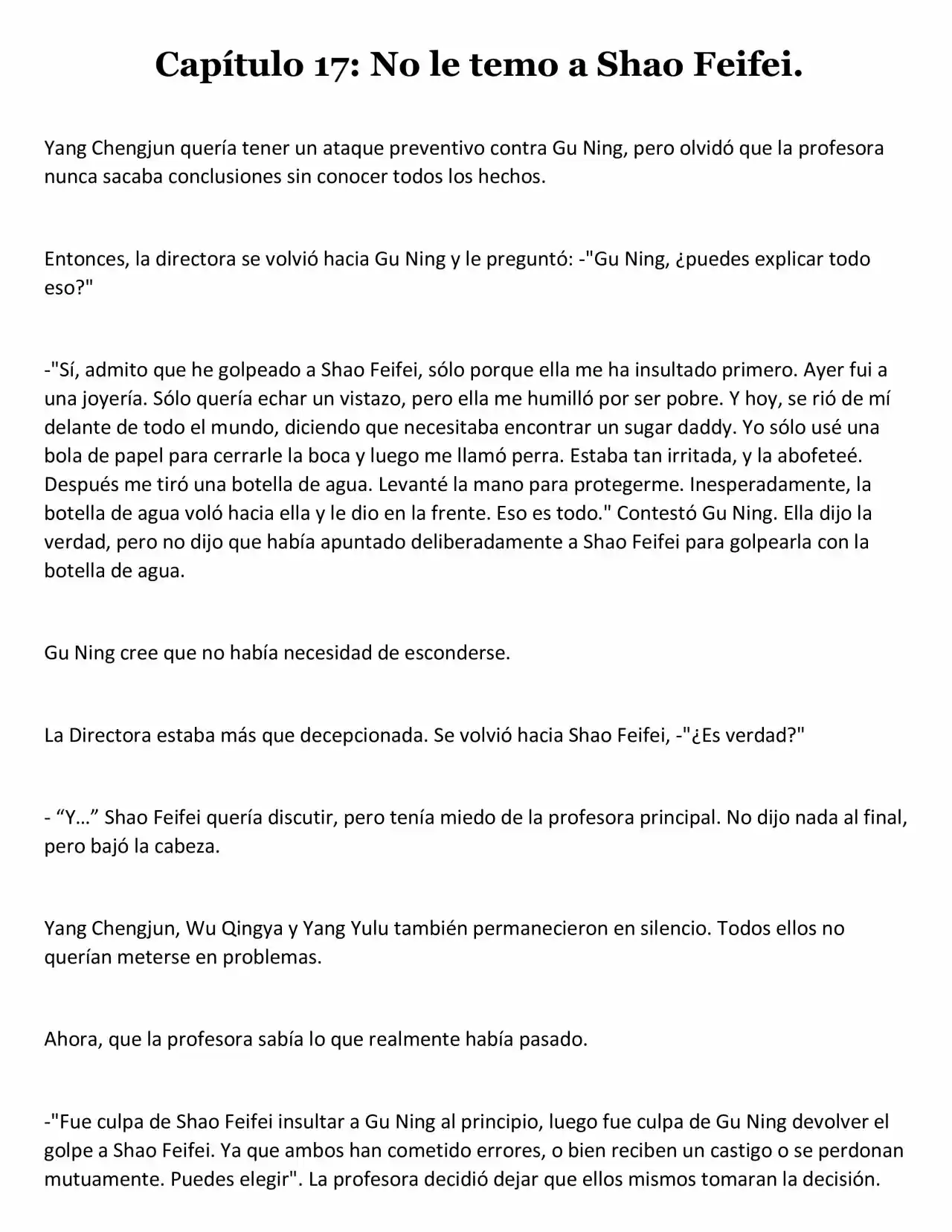 LA REENCARNACIÓN DE LA MUJER EMPRESARIA ESCOLAR. (Novela) - Capítulo 17 - Página 1 - LectorTMOo