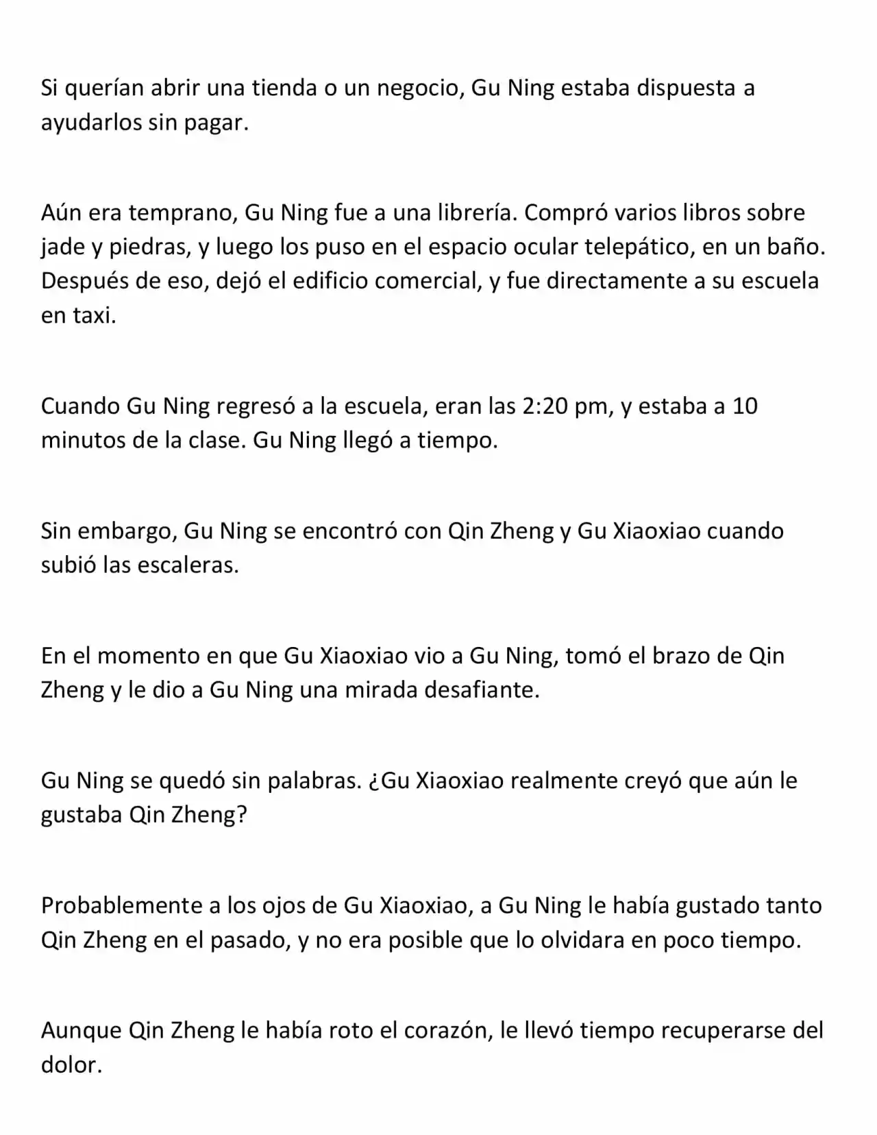 LA REENCARNACIÓN DE LA MUJER EMPRESARIA ESCOLAR. (Novela) - Capítulo 30 - Página 6 - LectorTMOo