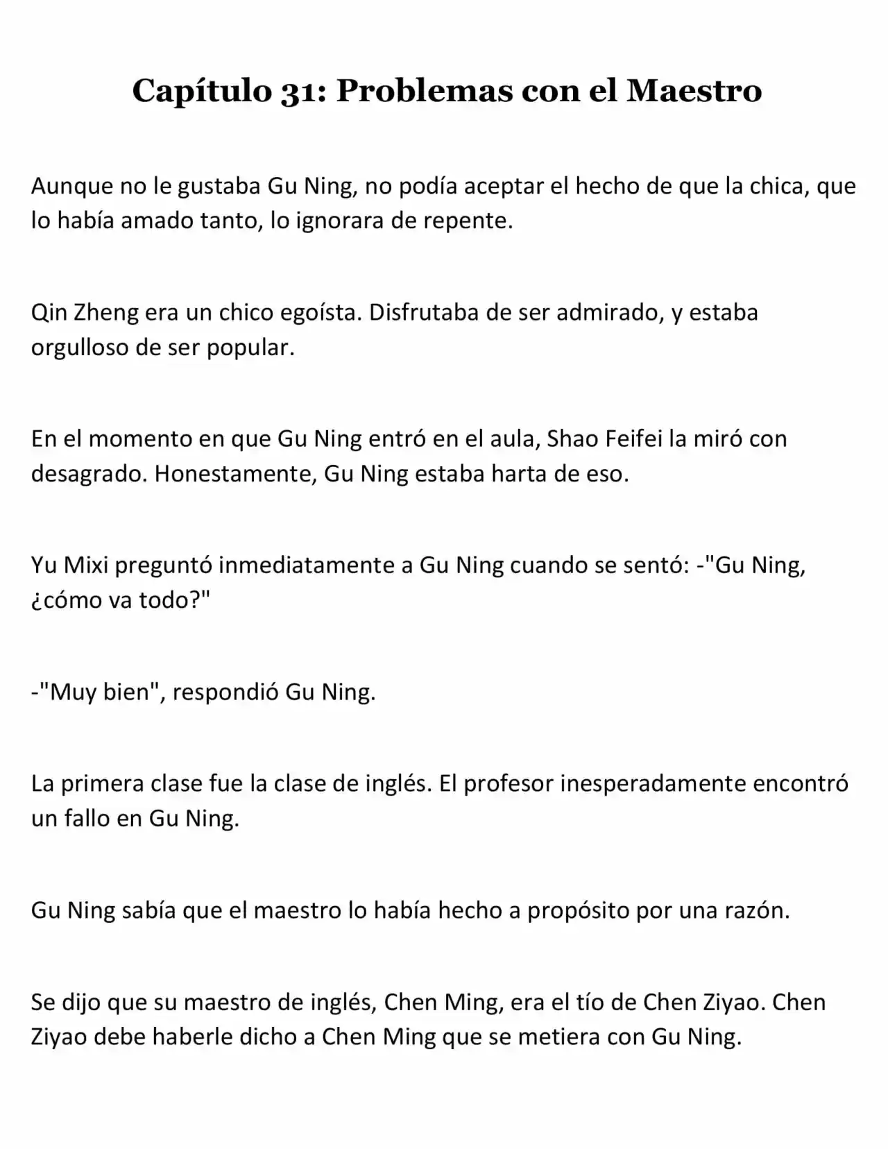 LA REENCARNACIÓN DE LA MUJER EMPRESARIA ESCOLAR. (Novela) - Capítulo 31 - Página 1 - LectorTMOo