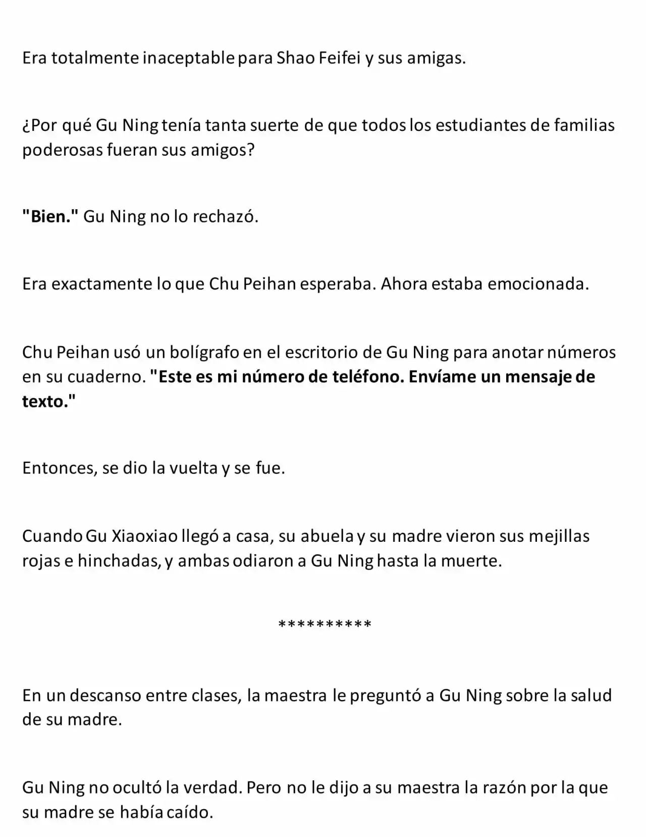 LA REENCARNACIÓN DE LA MUJER EMPRESARIA ESCOLAR. (Novela) - Capítulo 48 - Página 6 - LectorTMOo