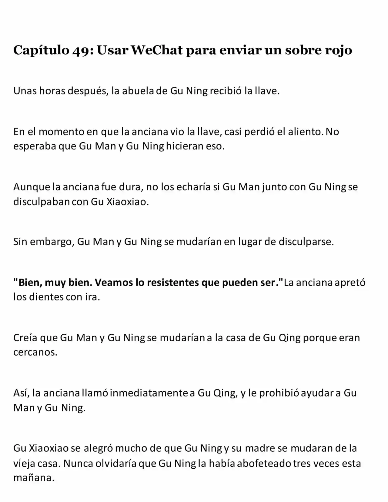 LA REENCARNACIÓN DE LA MUJER EMPRESARIA ESCOLAR. (Novela) - Capítulo 49 - Página 1 - LectorTMOo