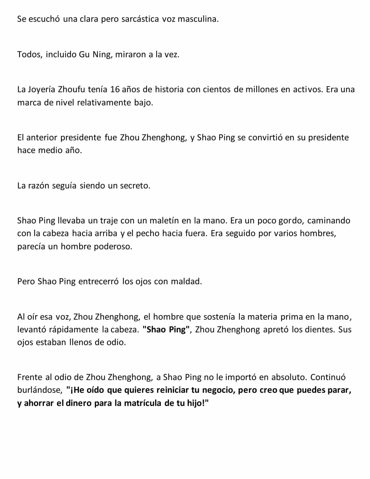 LA REENCARNACIÓN DE LA MUJER EMPRESARIA ESCOLAR. (Novela) - Capítulo 58 - Página 6 - LectorTMOo