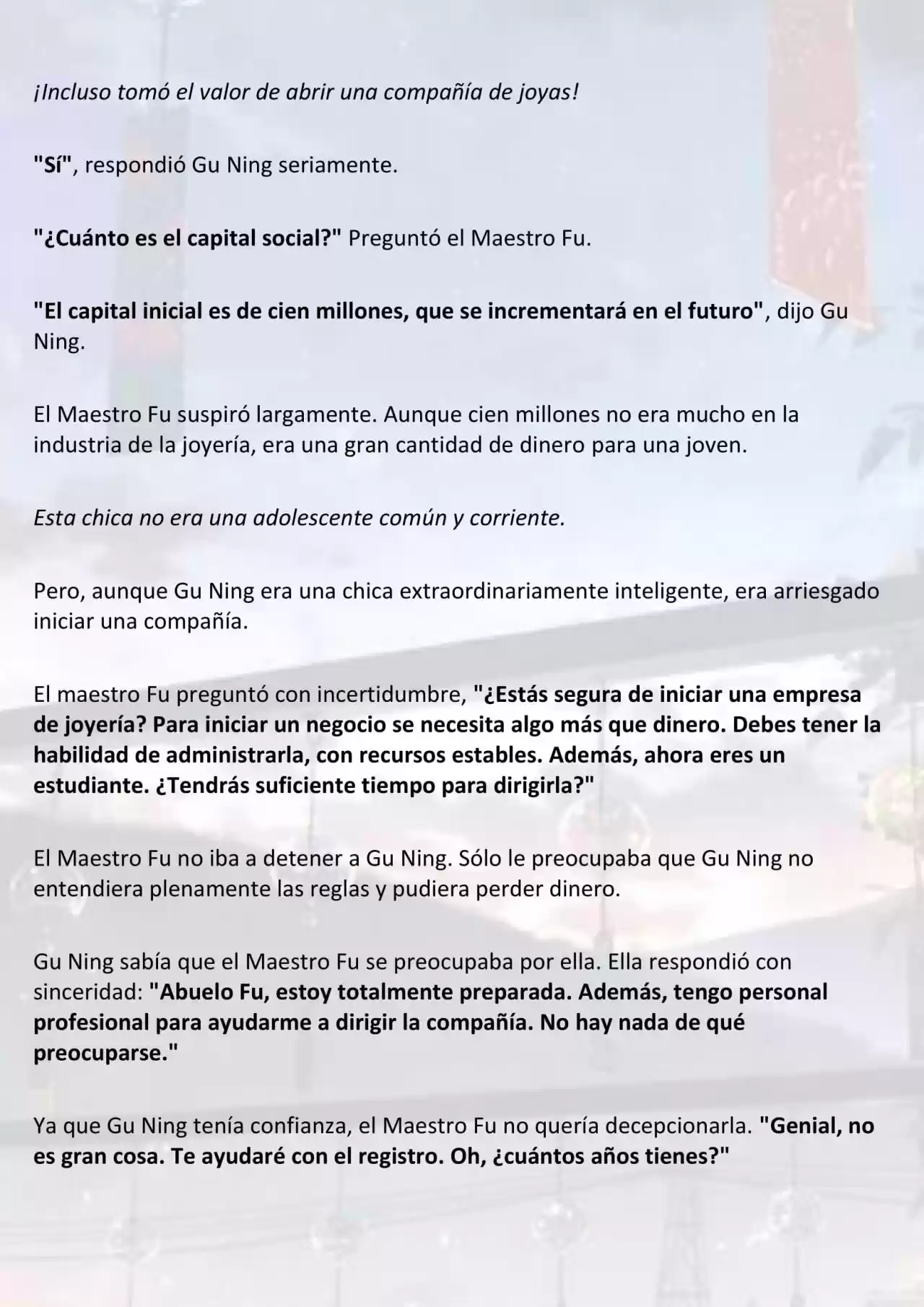 LA REENCARNACIÓN DE LA MUJER EMPRESARIA ESCOLAR. (Novela) - Capítulo 66 - Página 4 - LectorTMOo