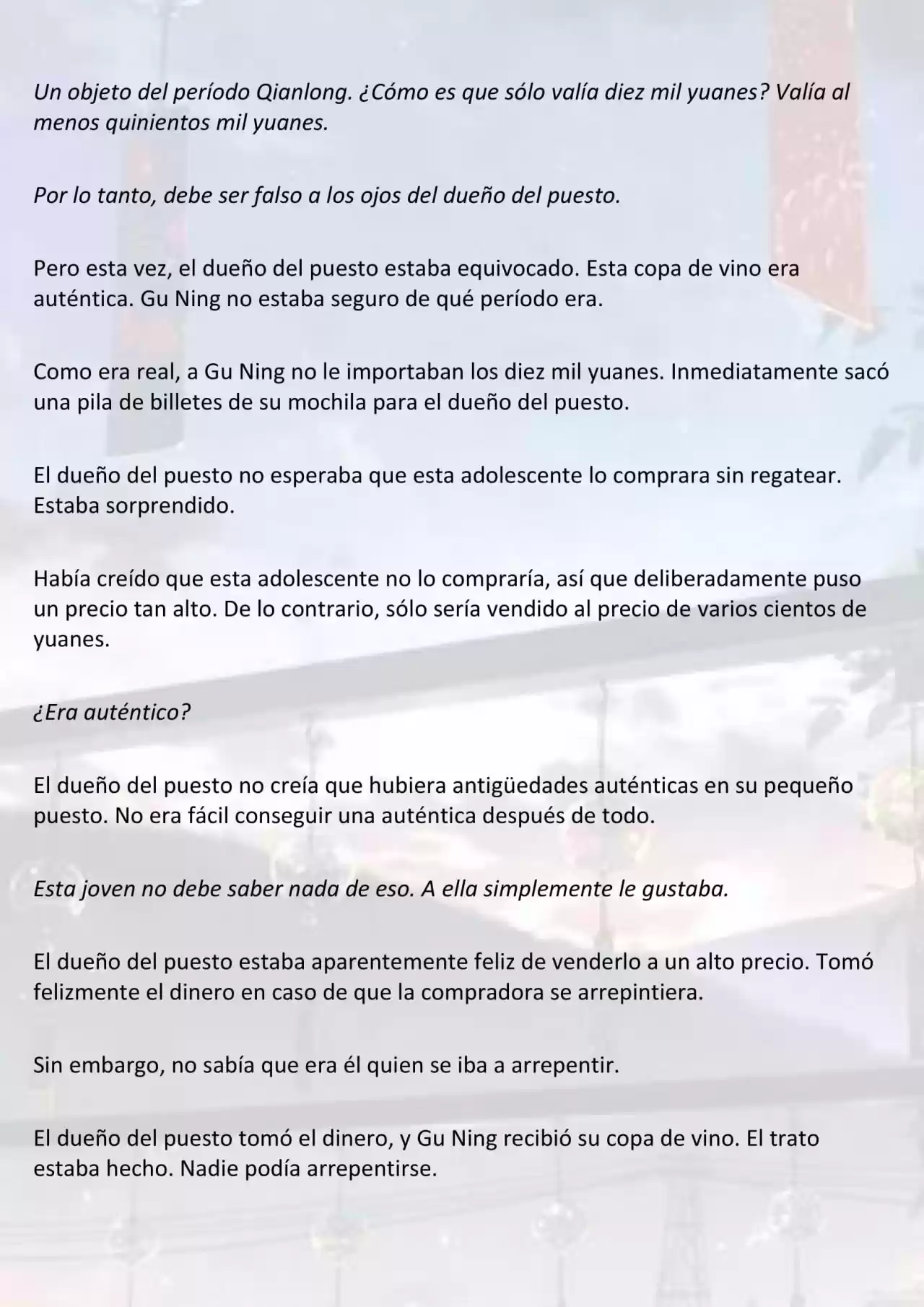 LA REENCARNACIÓN DE LA MUJER EMPRESARIA ESCOLAR. (Novela) - Capítulo 66 - Página 6 - LectorTMOo