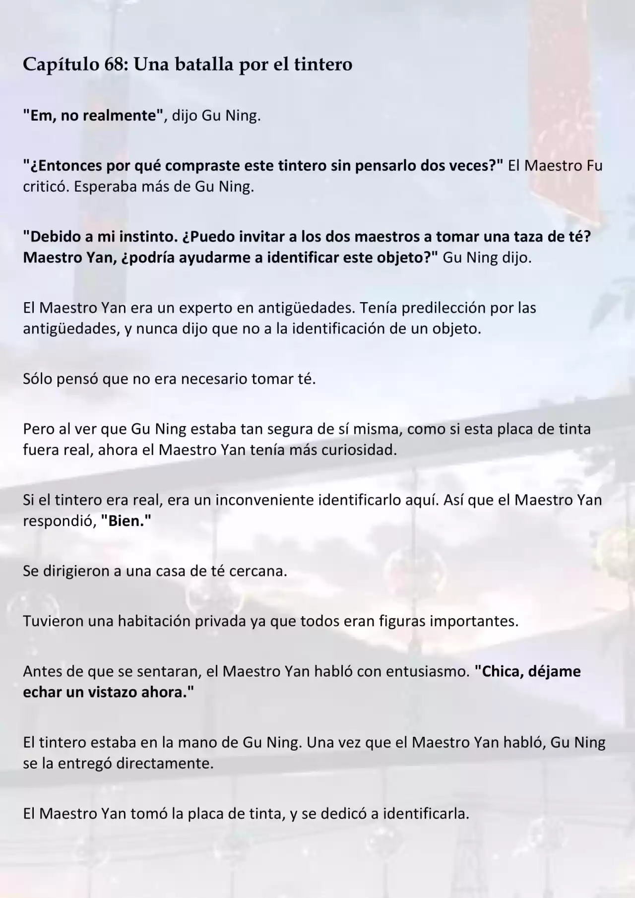 LA REENCARNACIÓN DE LA MUJER EMPRESARIA ESCOLAR. (Novela) - Capítulo 68 - Página 1 - LectorTMOo