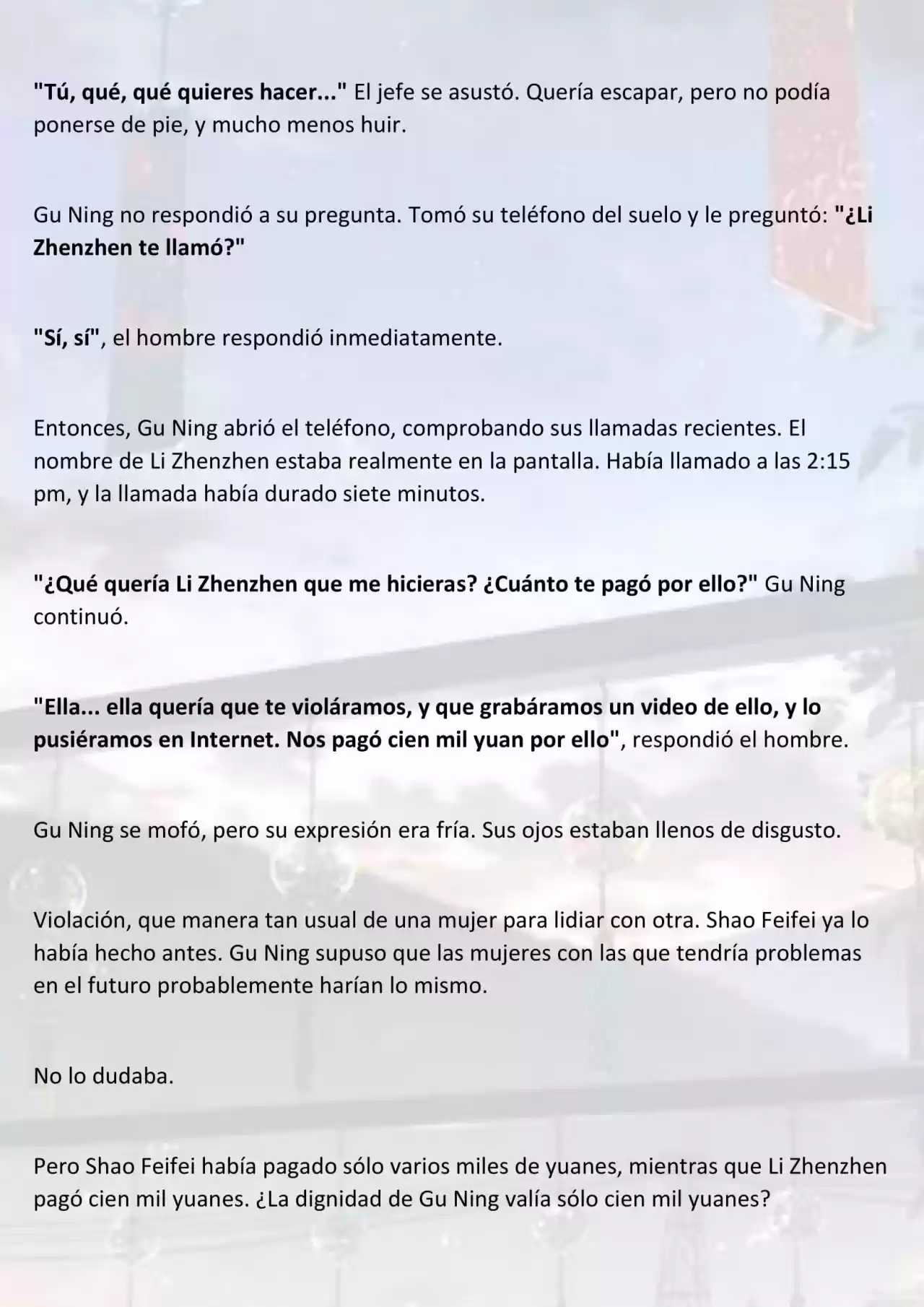 LA REENCARNACIÓN DE LA MUJER EMPRESARIA ESCOLAR. (Novela) - Capítulo 70 - Página 4 - LectorTMOo