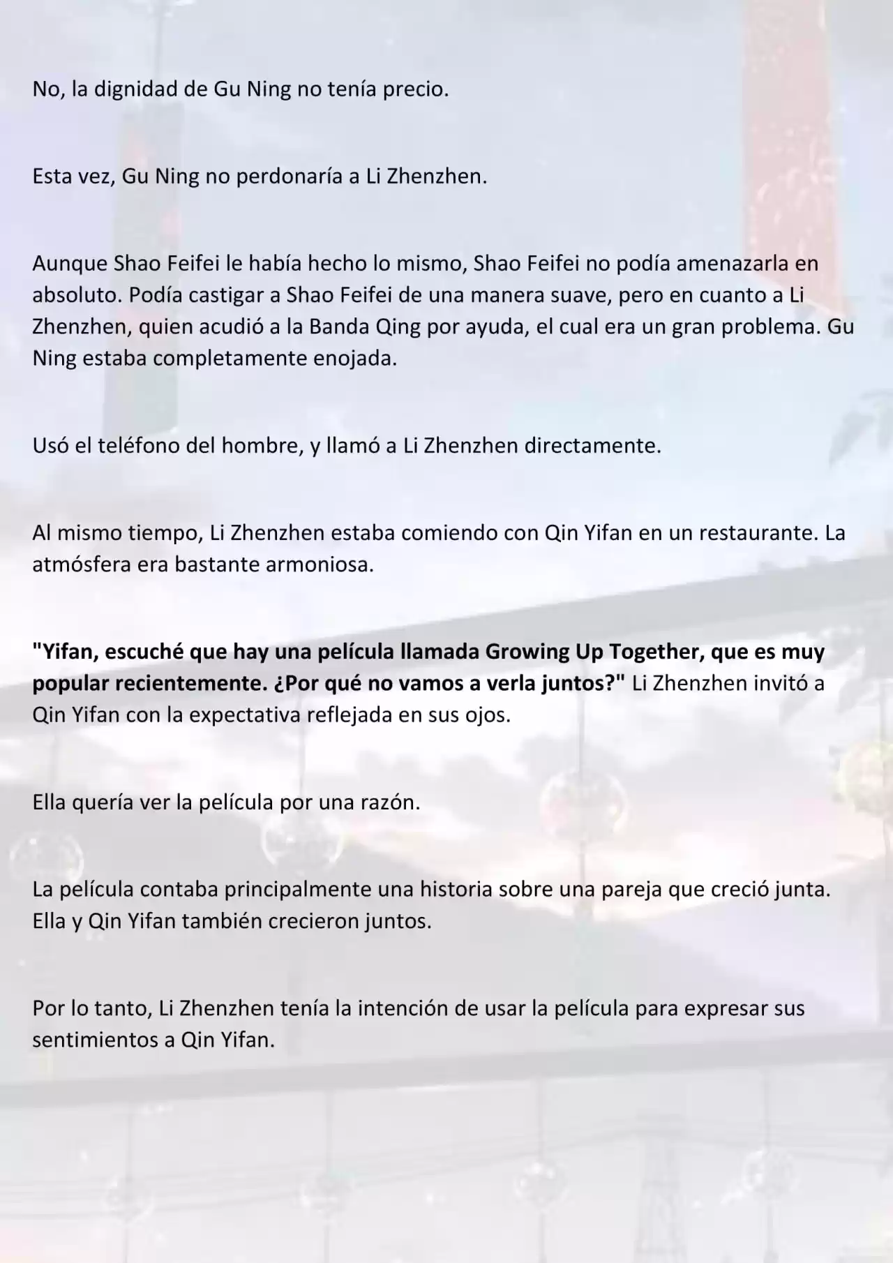 LA REENCARNACIÓN DE LA MUJER EMPRESARIA ESCOLAR. (Novela) - Capítulo 70 - Página 5 - LectorTMOo